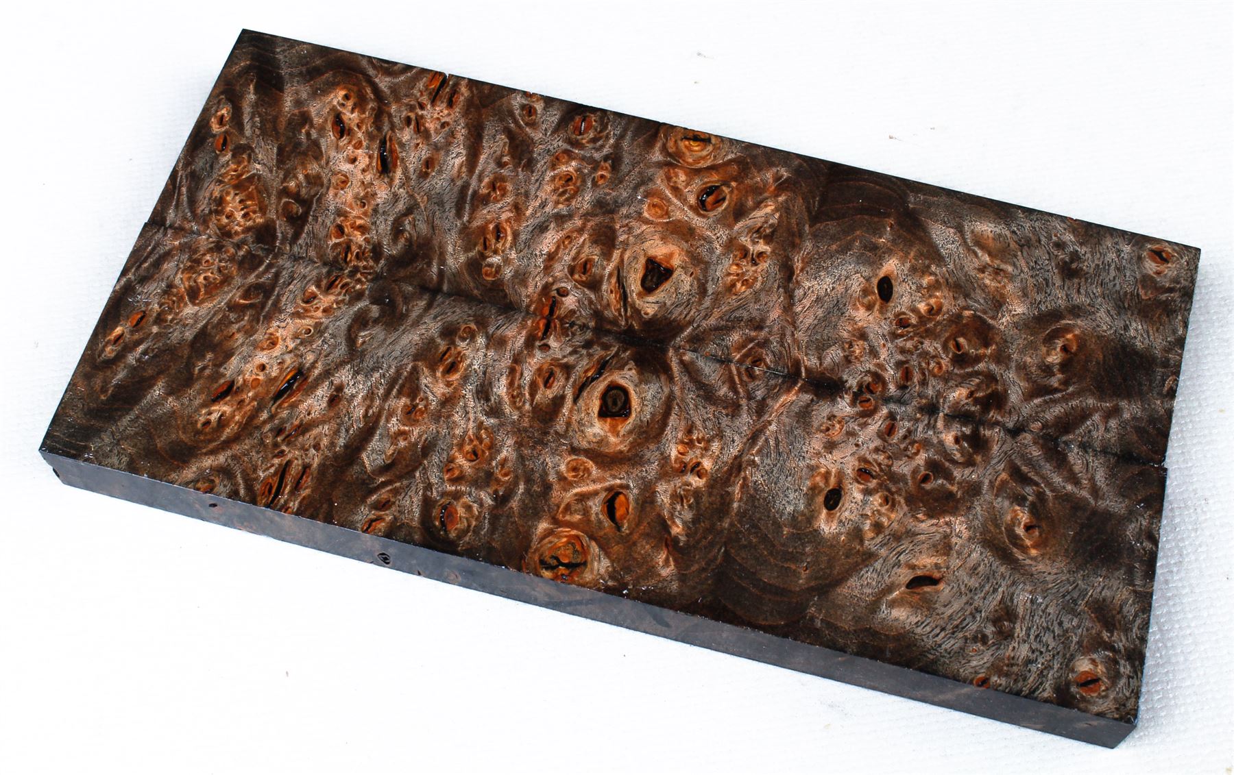 High Figured Maple Burl Knife Scales, Grips, Stabilized Wood SCL7542 eBay