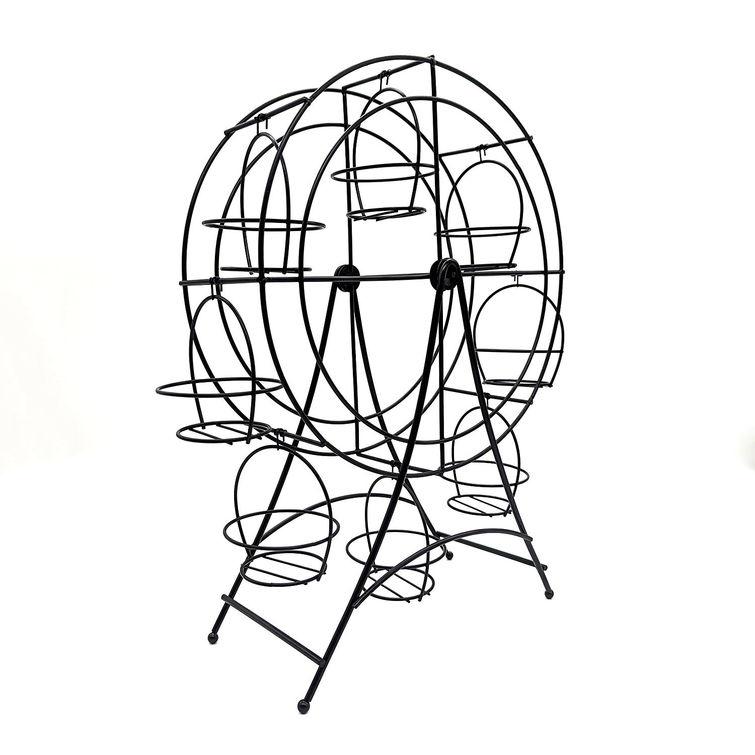 Silver & Black Cake / Cupcake Ferris Wheel Stands - Various Pack Sizes Available - Picture 5 of 11
