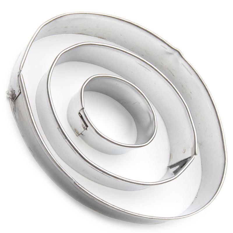 REDUCED Oval Fondant / Cookie Cutter Set eBay