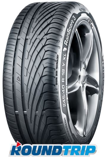Passenger Car Summer Tyre C//A//71 Uniroyal RainSport 3-205//55 R16 91Y