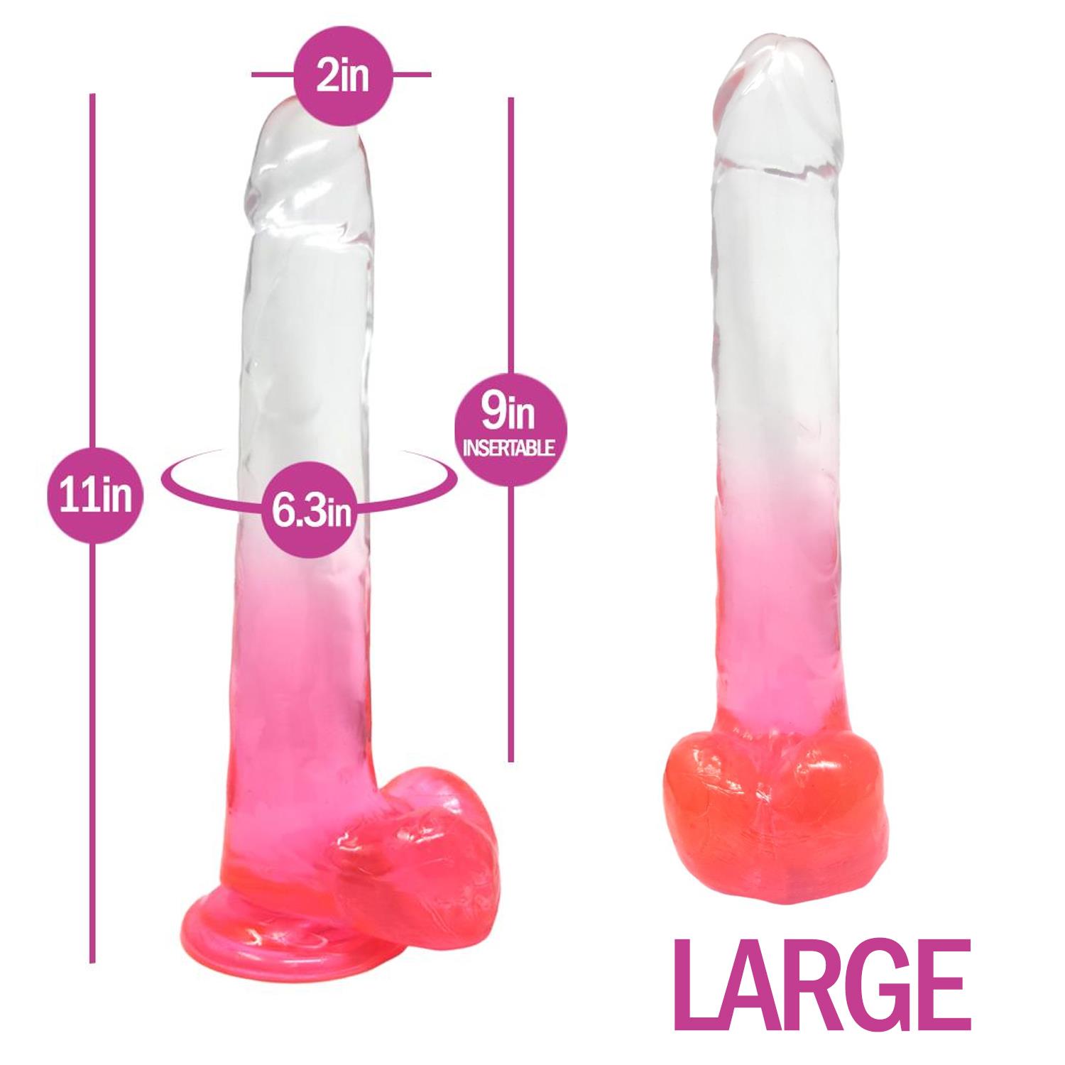 Dildo Suction Cup Sex Toy Realistic Feel Real Anal Women Small/Big/Large/XL Toys - Picture 220 of 234