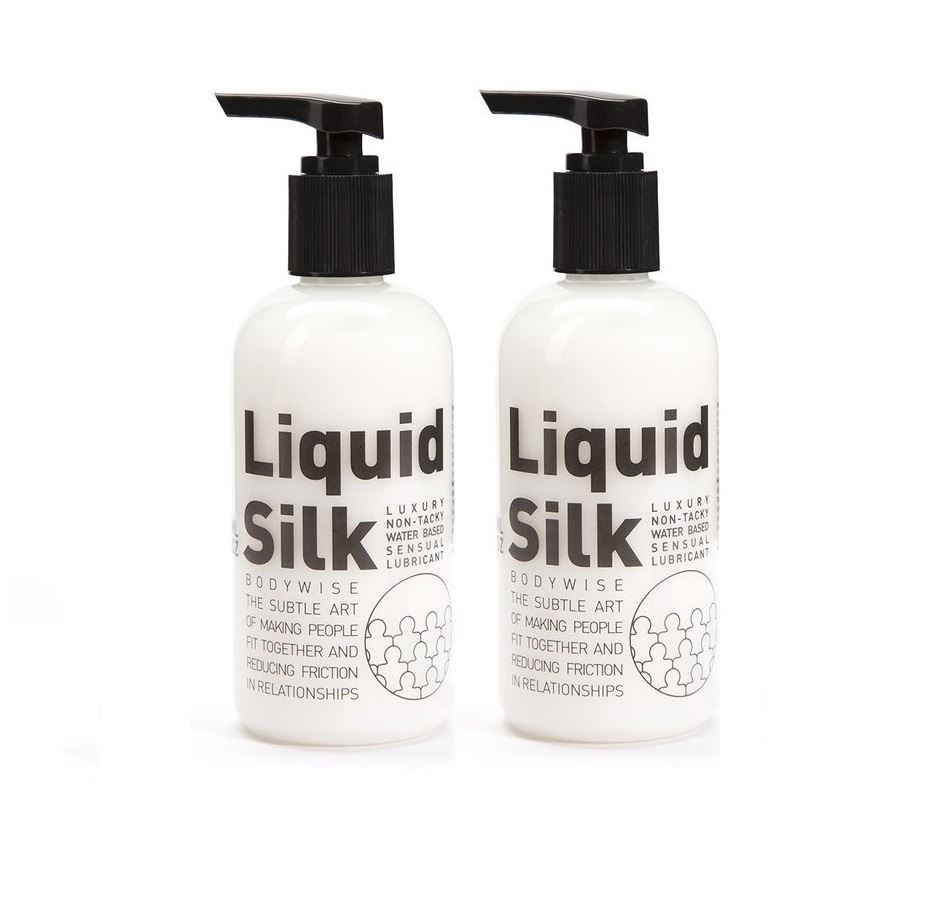 Lubricant Liquid Silk 250 ml Personal Lubricant Twin Pack eBay