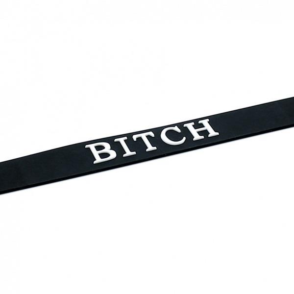 Sexy Choker Adjustable Kinky Collar Bitch Slut Slave Submissive Black - Picture 10 of 34
