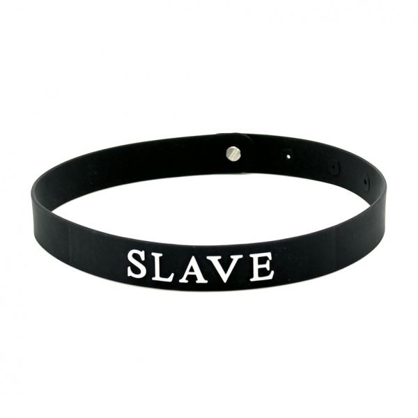 Sexy Choker Adjustable Kinky Collar Bitch Slut Slave Submissive Black - Picture 11 of 34