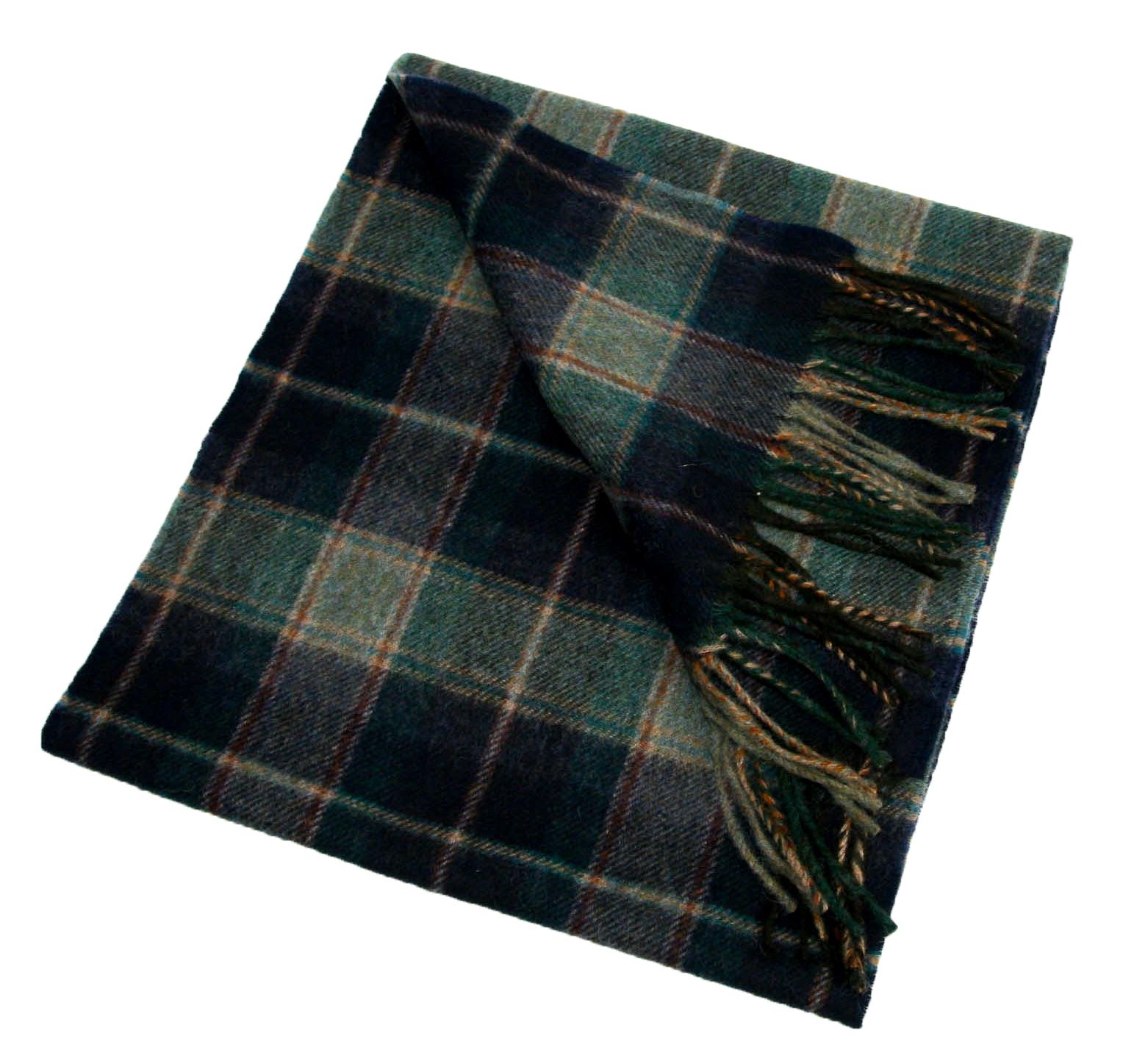 Plain Lambswool Scarf British Made by Tweedmill Gold Fawn or Gorse