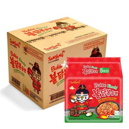 Samyang Buldak Hot Chicken, Carbonara, 2X Spicy, Kimchi, Jjajang and Habanero - Picture 7 of 7