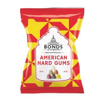Bondds Blackcurrant & Liquorice Sweets – Hard Boiled With Chewy Centre, 120g Packs (12 Pack)