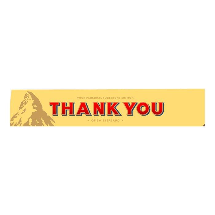 Personalised Toblerone 100g | Custom Message Chocolate Bar - Picture 8 of 13