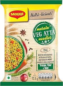 Maggi Malaysian Curry & Chicken, Veg Atta & 2 Minute Noodles (Pack of 20 & 30) - Picture 2 of 13