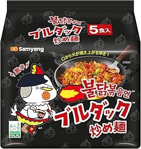 Samyang Buldak Hot Chicken, Carbonara, 2X Spicy, Kimchi, Jjajang and Habanero - Picture 5 of 7