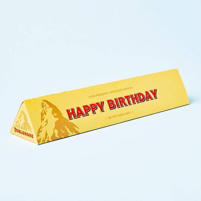 Personalised Toblerone 100g | Custom Message Chocolate Bar - Picture 12 of 13