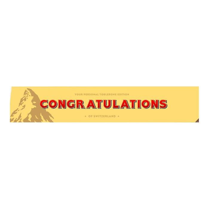 Personalised Toblerone 100g | Custom Message Chocolate Bar - Picture 6 of 13