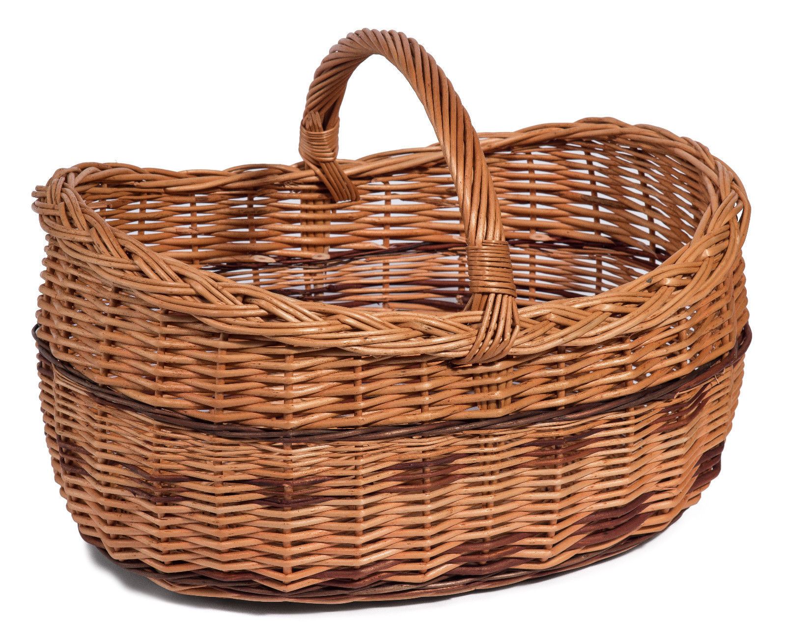 Wicker Basket Barrel Extra Large 5060367922648 eBay