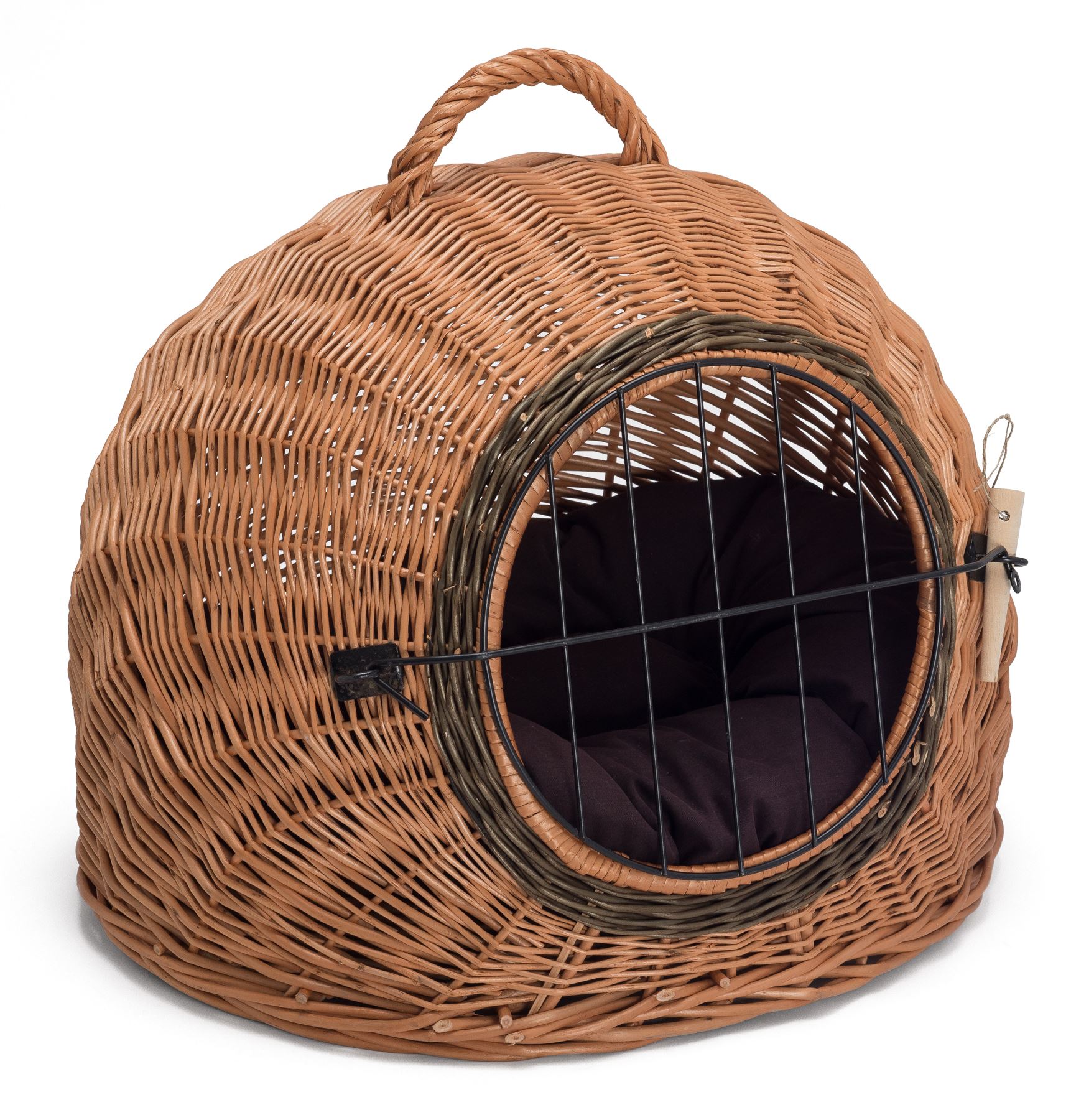 wicker pet basket
