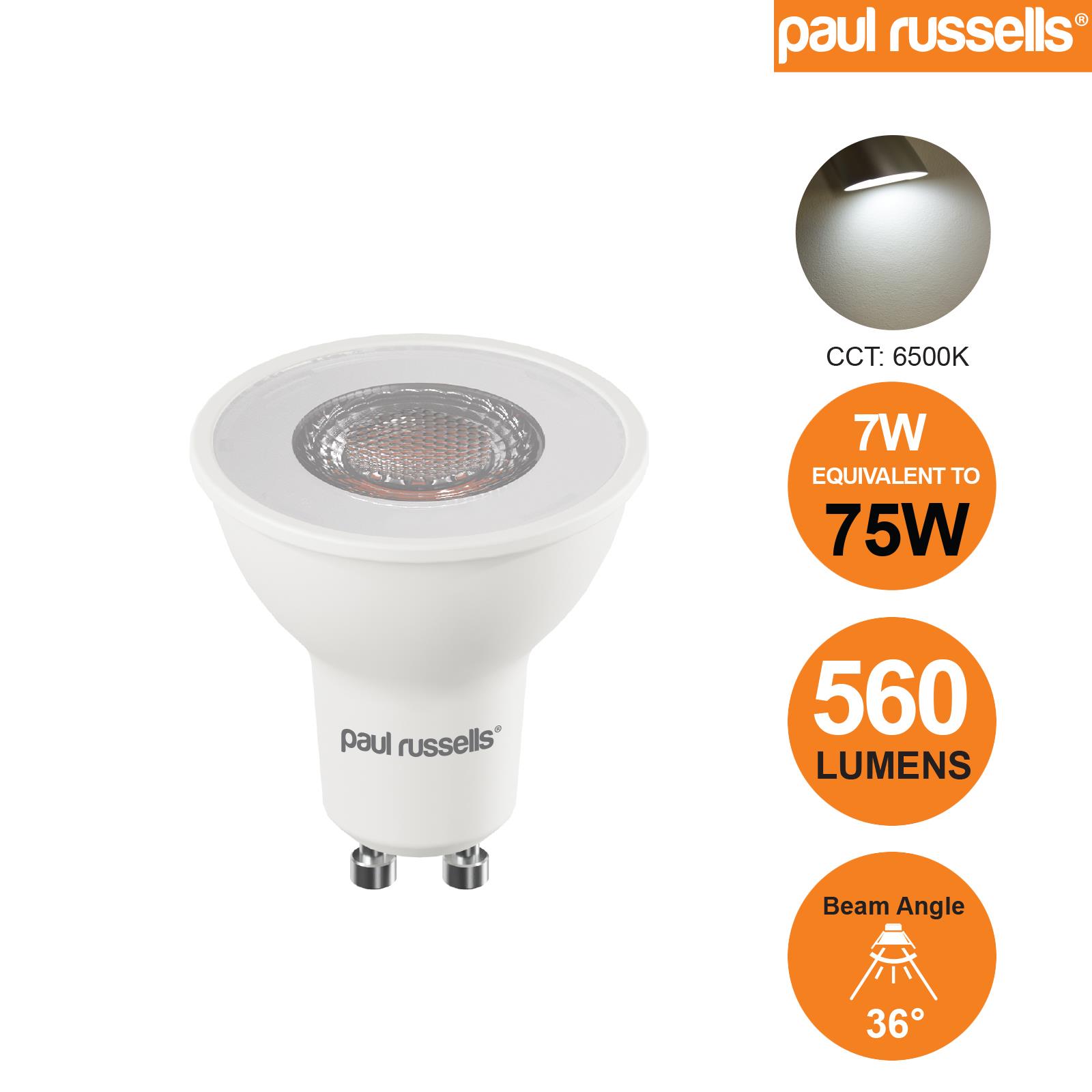 4W 5W 7W GU10 LED Bulbs Spotlight Lamps Warm Cool Day White Down Lights 240V UK - Picture 16 of 16