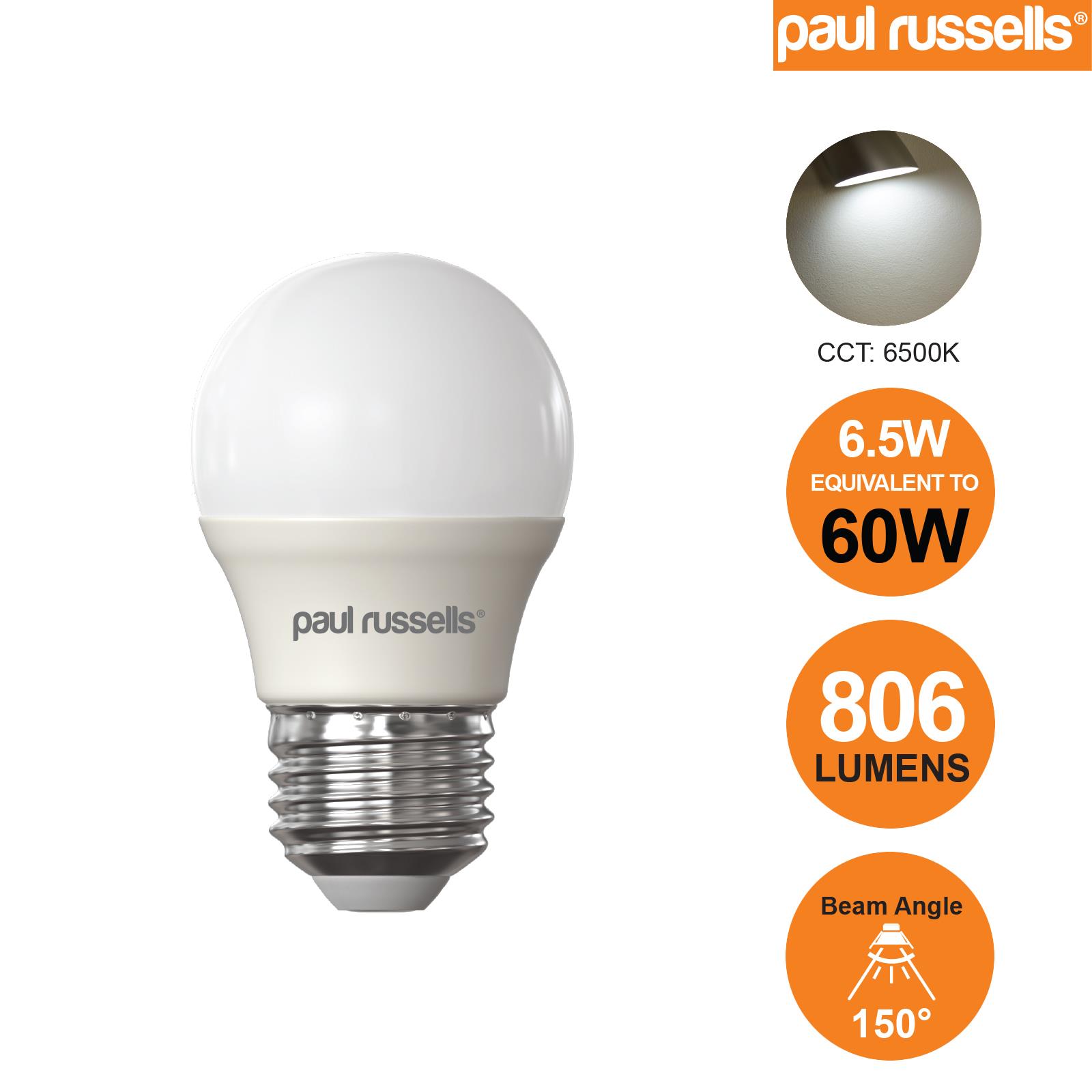 LED Golf Ball Light Energy Savings Bulbs Warm Cool Day Light Frosted Lamps 240V - Picture 23 of 28