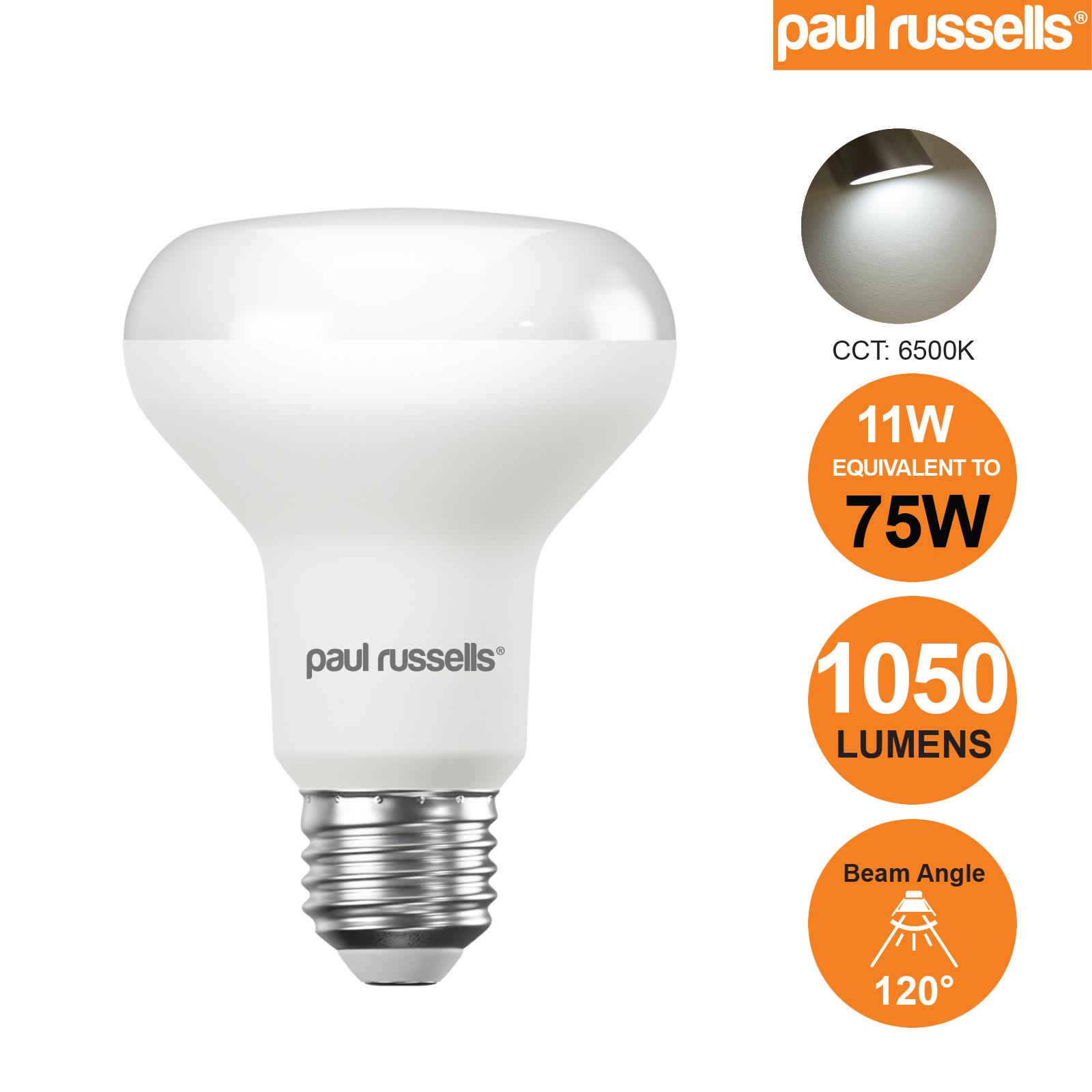 LED Reflector R80 R63 R50 R39 Bulbs Warm/Cool/Day White Screw ES SES Spot Lights - Picture 25 of 25