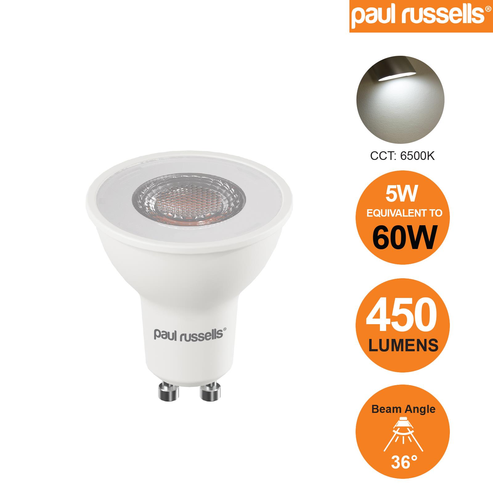 4W 5W 7W GU10 LED Bulbs Spotlight Lamps Warm Cool Day White Down Lights 240V UK - Picture 13 of 16