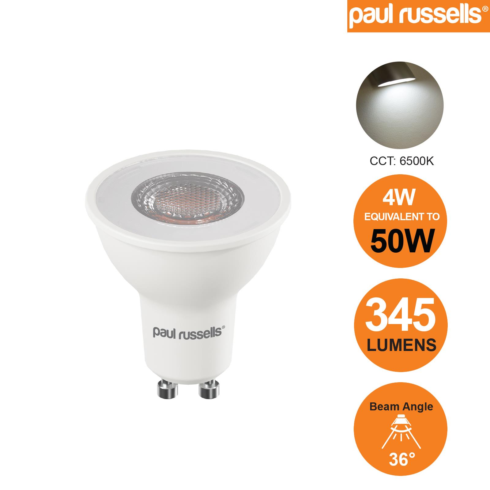 4W 5W 7W GU10 LED Bulbs Spotlight Lamps Warm Cool Day White Down Lights 240V UK - Picture 10 of 16