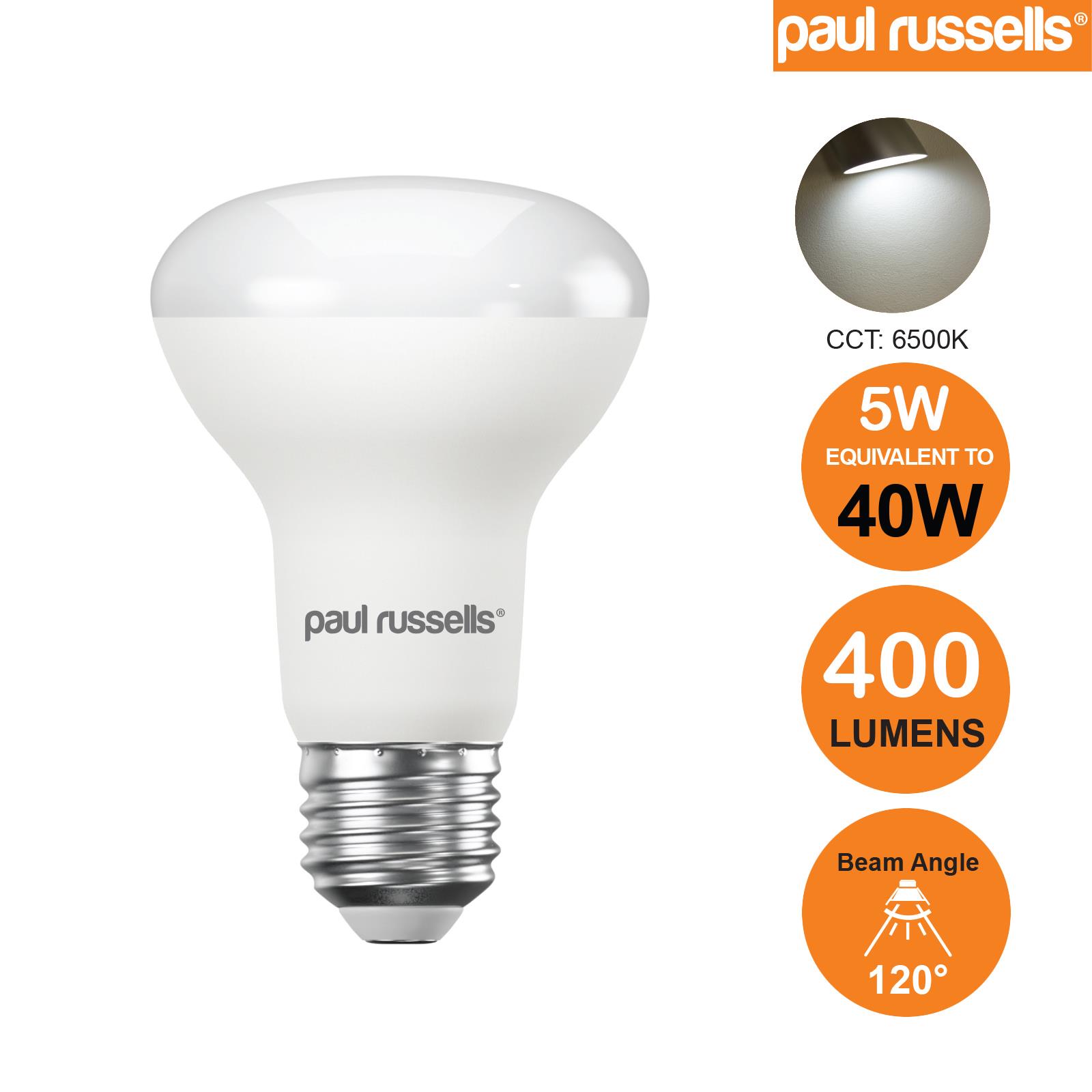 LED R80 R63 R50 R39 Reflector Bulb Warm/Cool/Day White Screw In ES SES Spotlight - Picture 11 of 25
