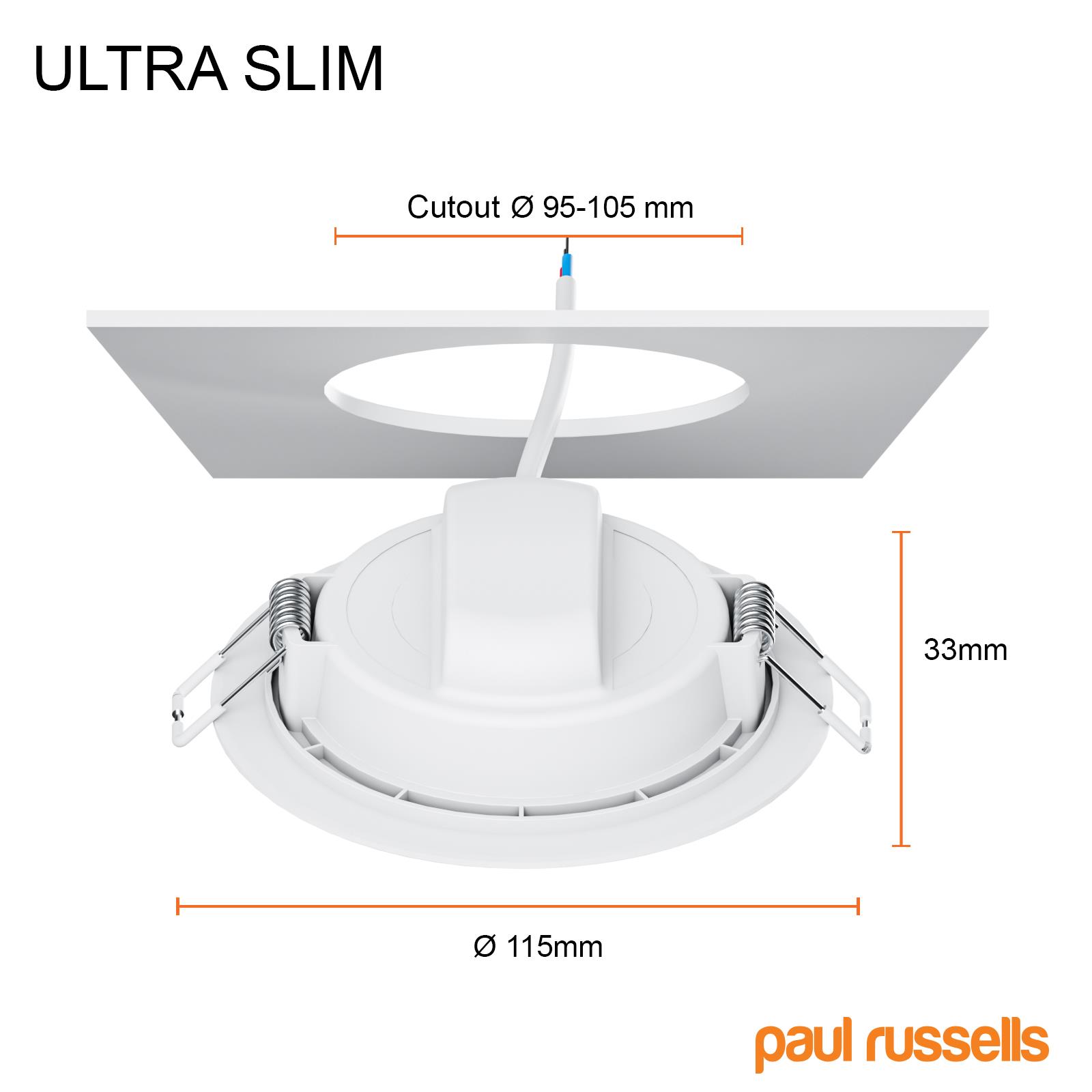 Recessed Slim LED Ceiling Spot Lights Modern Downlight Cool White Day Light 240V - Picture 19 of 19
