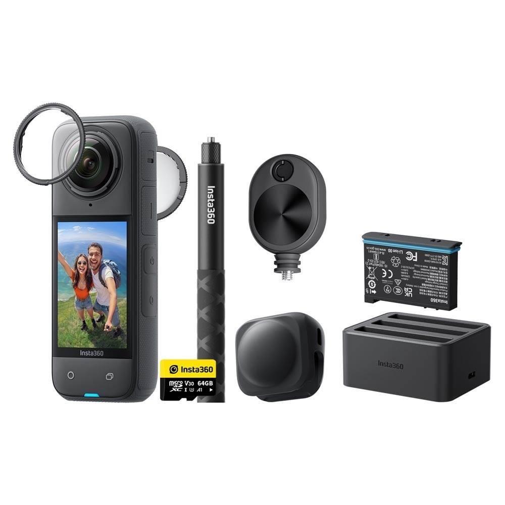 360度カメラ　Insta360 ONE Camera Bundle. Amazon.com : Insta360 X4 No Drone Bundle - 8K Waterproof 360