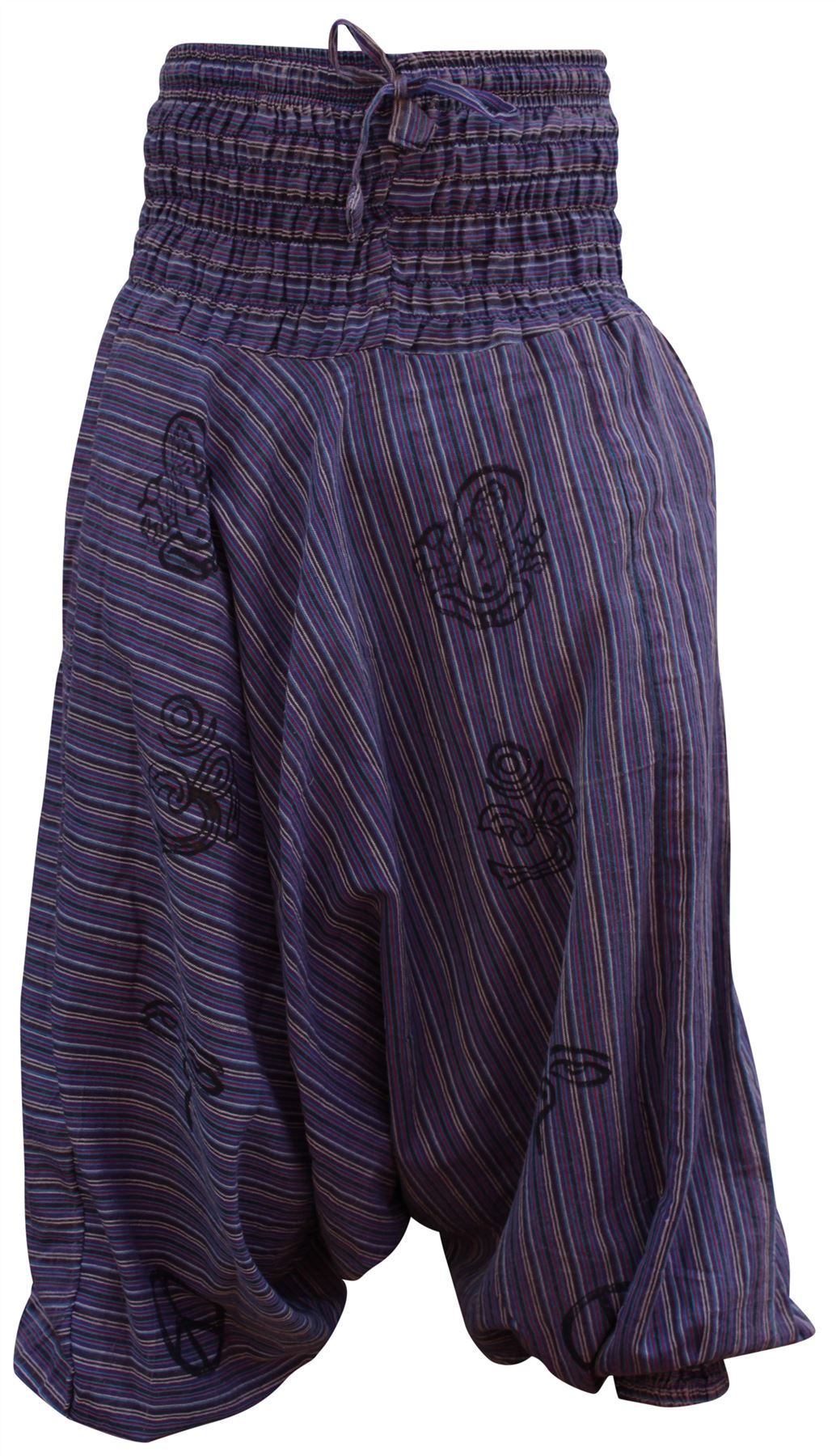 SNPP Boho Pantaloni,Pantaloni Harem Hippie Da Donna, Comodi E Traspiranti Fiori Gialli Con Stampa Vintage, Pantaloni Estivi Da Yoga Casual Semplici