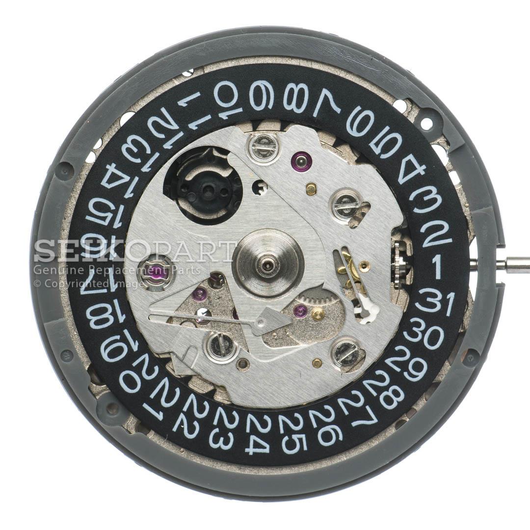 SEIKO (SII) NH35 NH35A AUTOMATIC WATCH MOVEMENT W/ BLACK DATE DISC