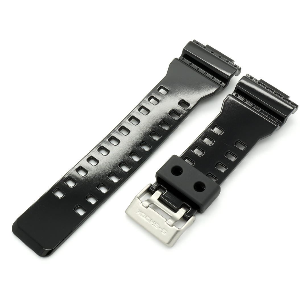Genuine Casio Gloss Black Band Strap G-Shock G-8900A-1 GA-110B-1A2