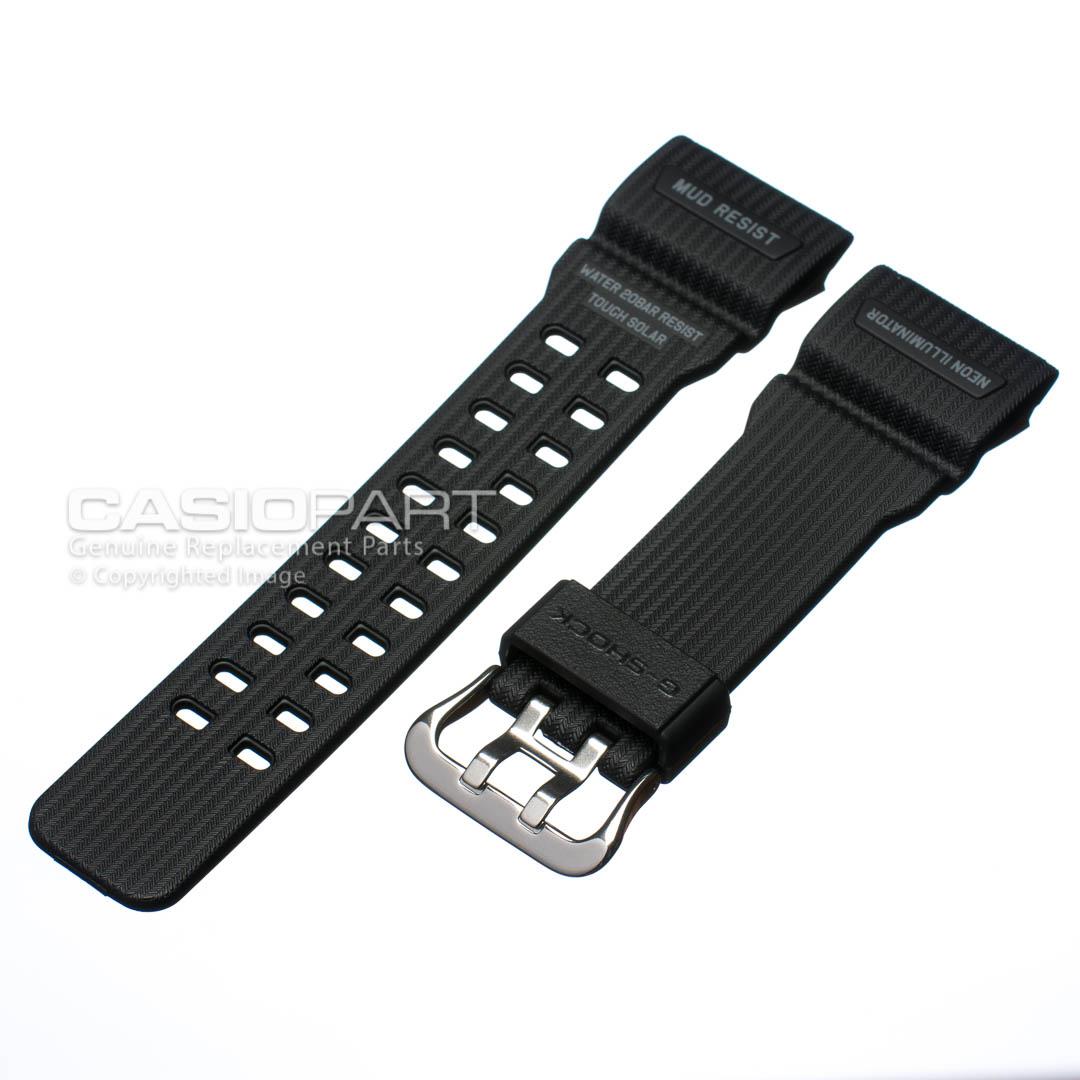 Genuine Casio Black Watch Band for GShock Mudmaster GSG1001A Rubber