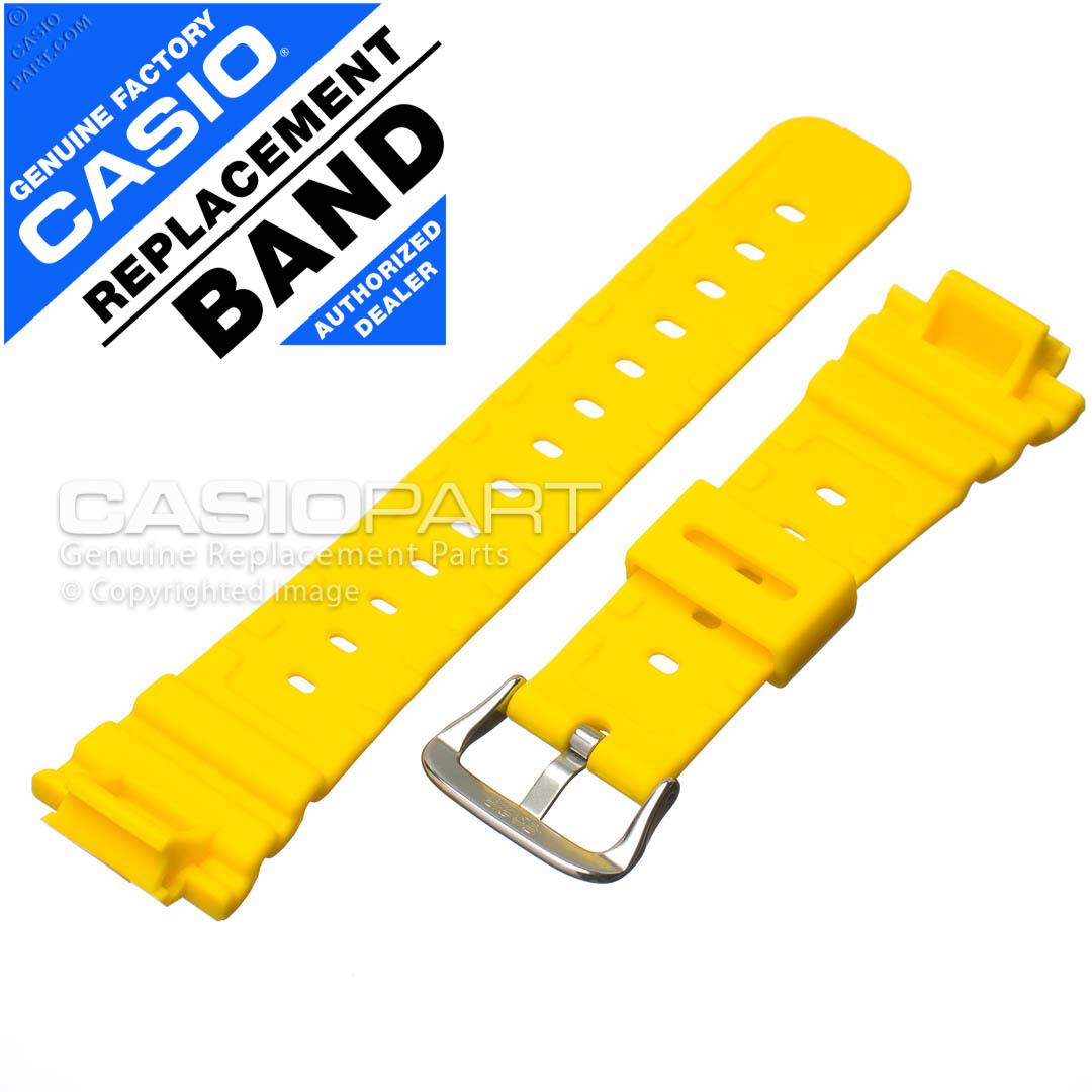 GENUINE CASIO Yellow Watch Band for G-SHOCK DW-5600P-9 Original