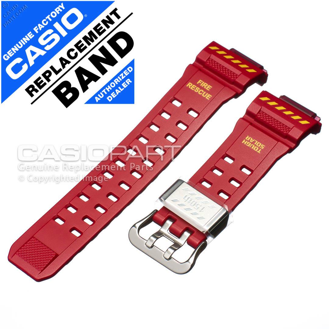 GENUINE CASIO Red Watch Band for G-Shock Rangeman GW-9400FSD-4