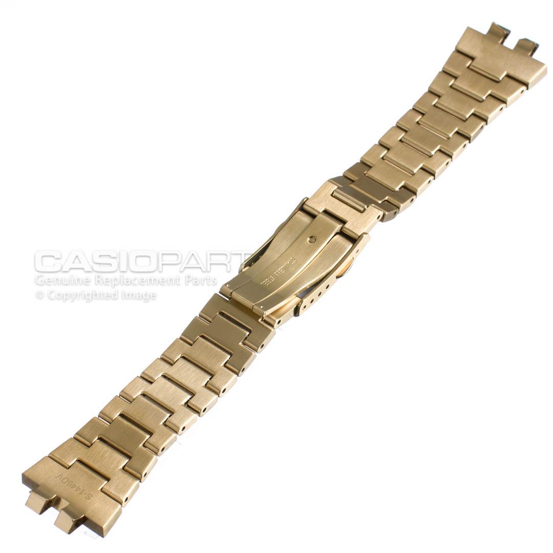 Casio Metal Watch Band GShock Full Metal GMWB5000GD9 Gold Tone Steel