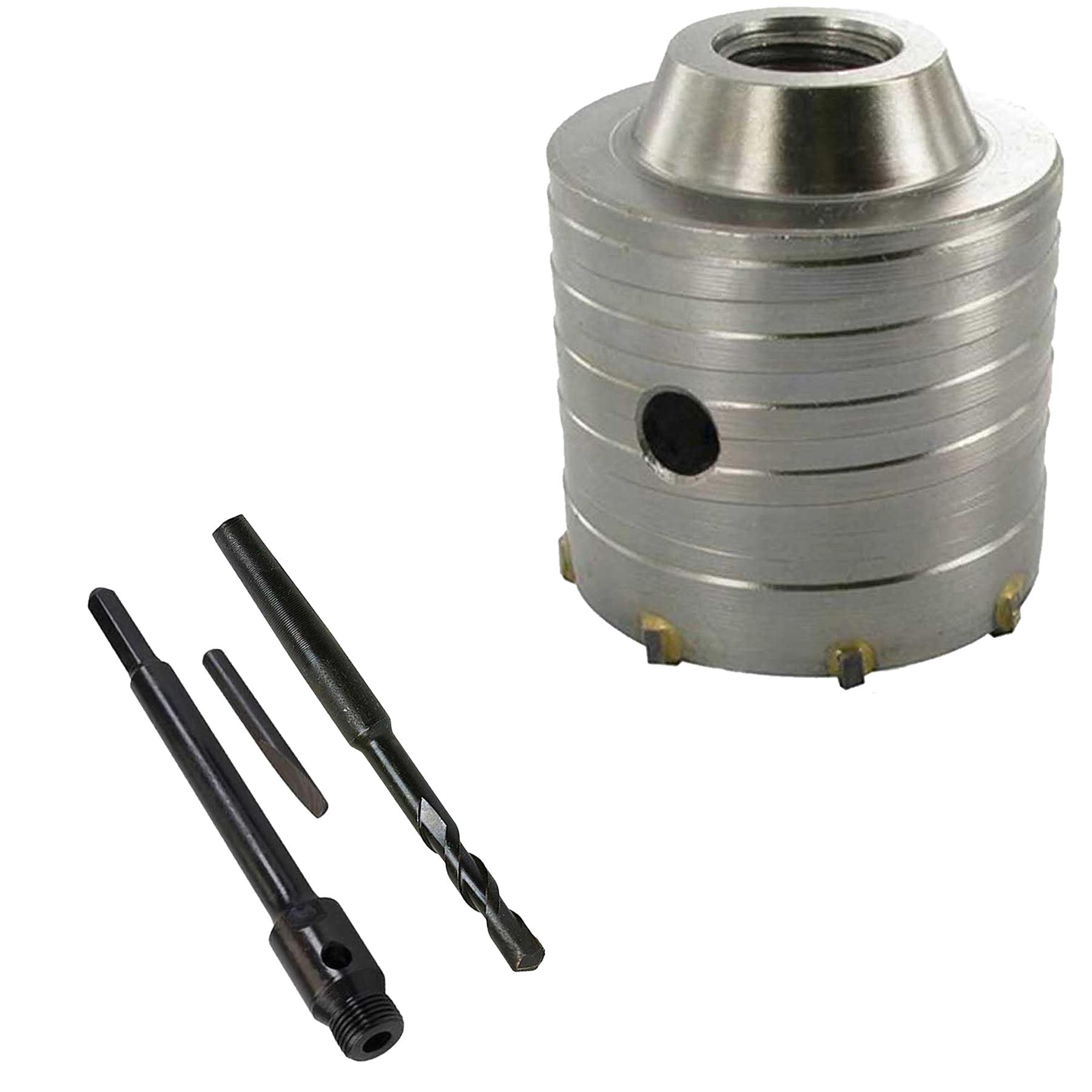 40-600mm TCT CORE DRILL SHANK TUNGSTEN MASONRY BRICK HOLE CUTTER SDS+ SDS PLUS - Picture 51 of 177