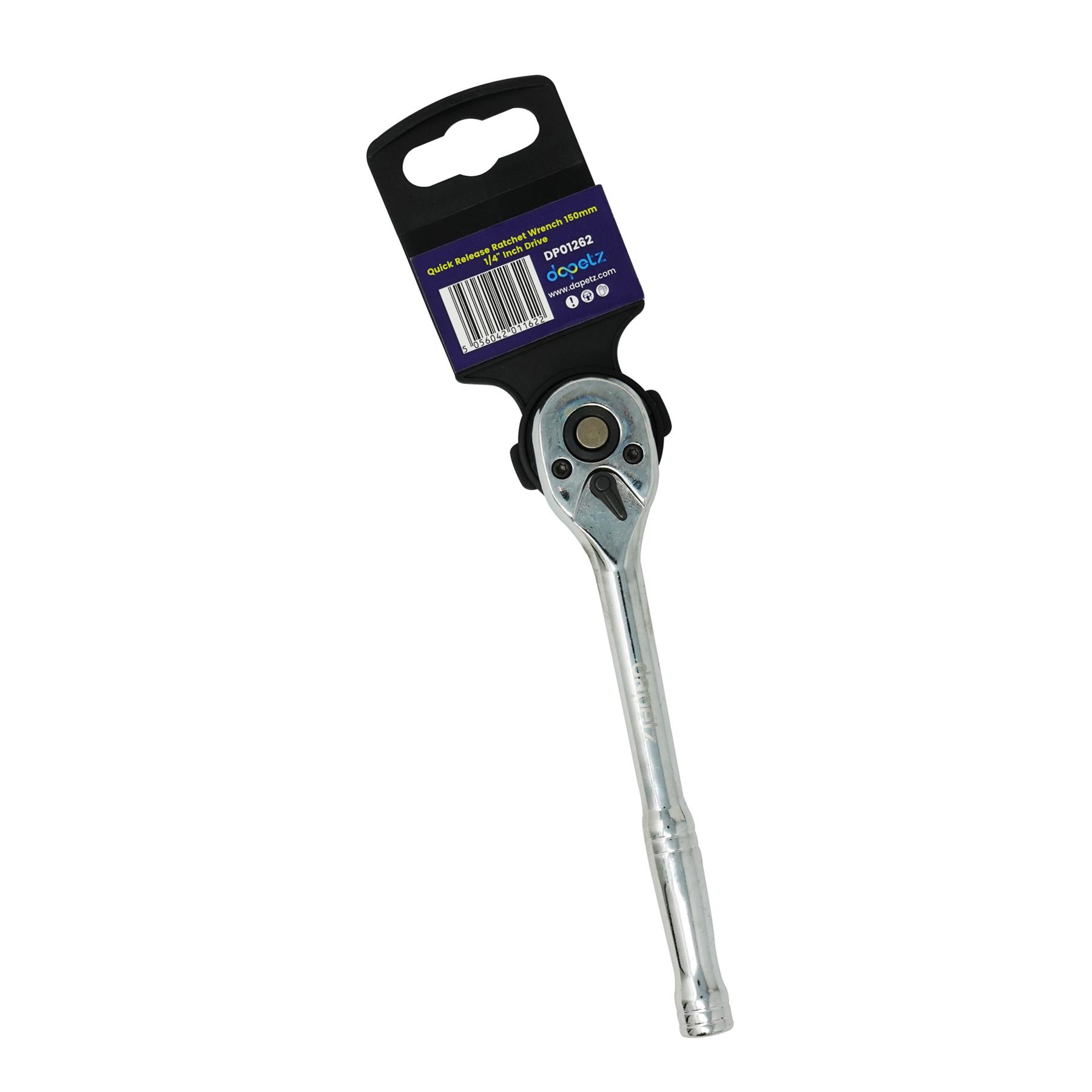 Steckschlüssel Umschaltknarre Griff Schnellspanner Antrieb 1/4" 3/8" 1/2" - Bild 9 von 10