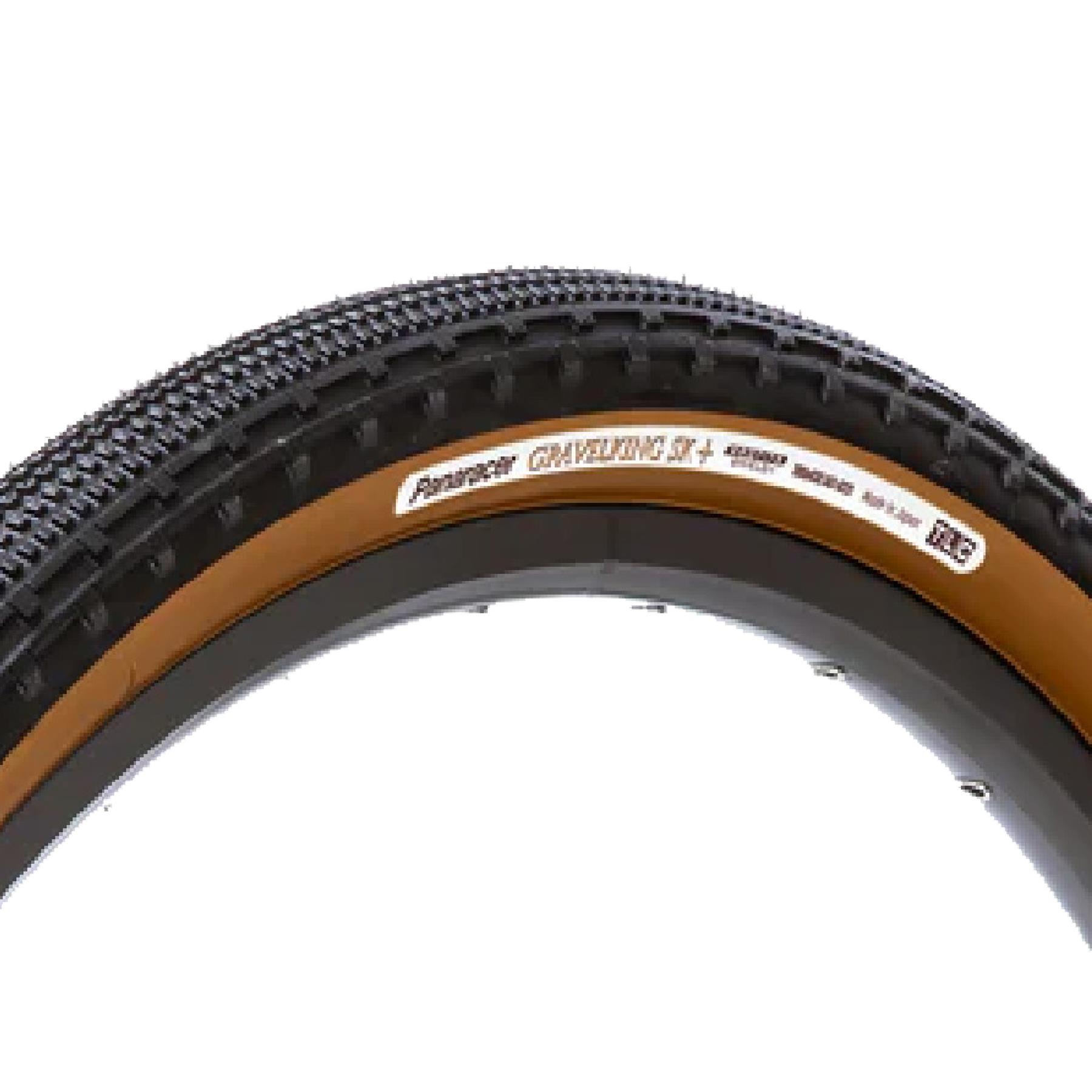 PANARACER Bicycle Tyres Gravelking Folding SK TLC MTB Bike Tyre Black/Brown - Picture 16 of 17