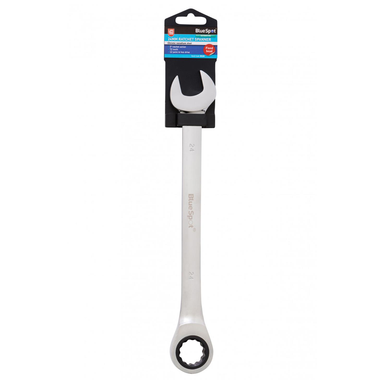 BlueSpot chiave a testa fissa combinata tenditore a cricchetto metrica da 8 mm a 24 mm - Foto 56 di 61
