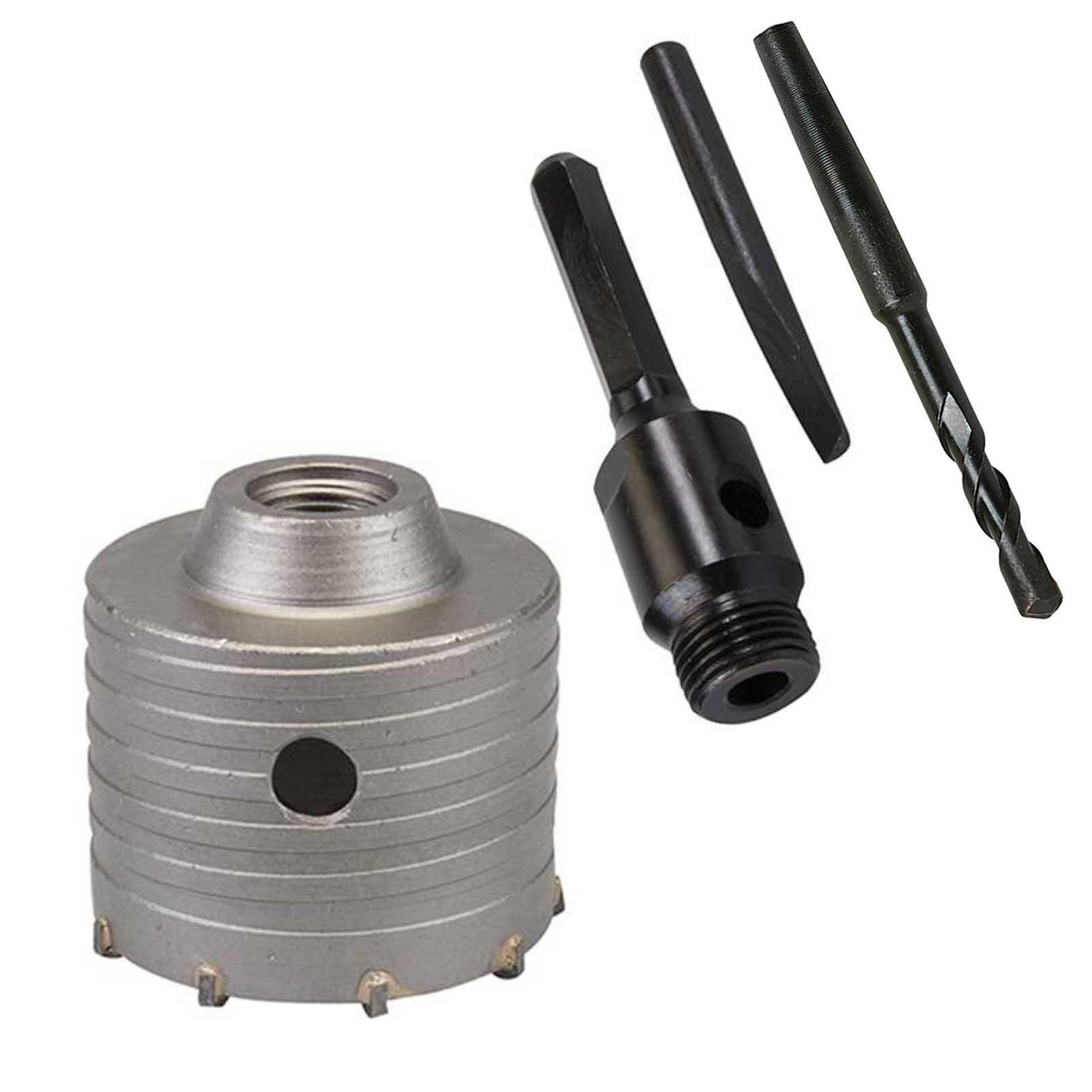 40-600mm TCT CORE DRILL SHANK TUNGSTEN MASONRY BRICK HOLE CUTTER SDS+ SDS PLUS - Picture 59 of 177