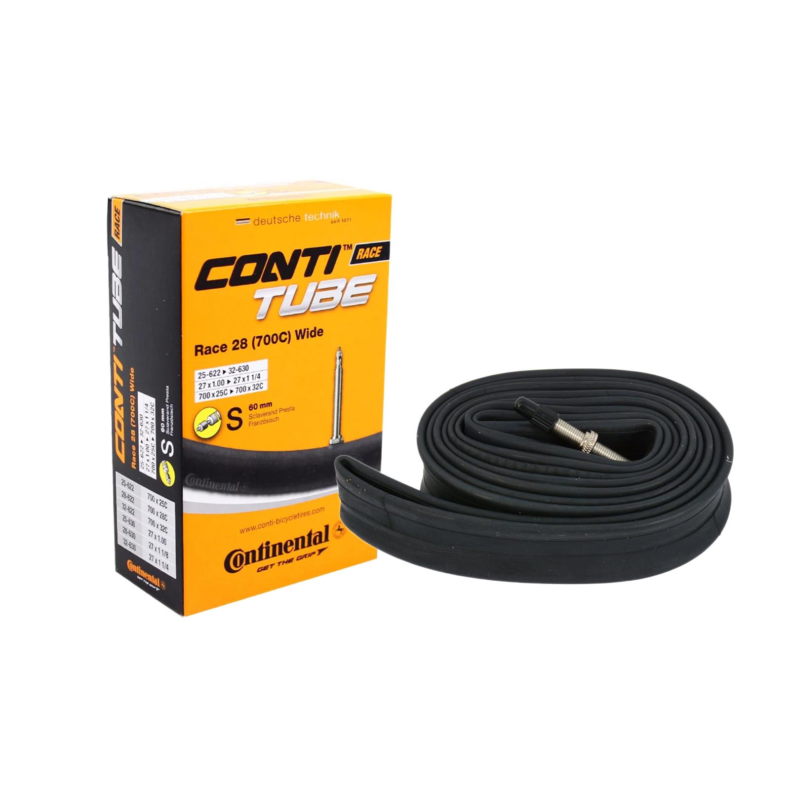 continental road bike inner tubes