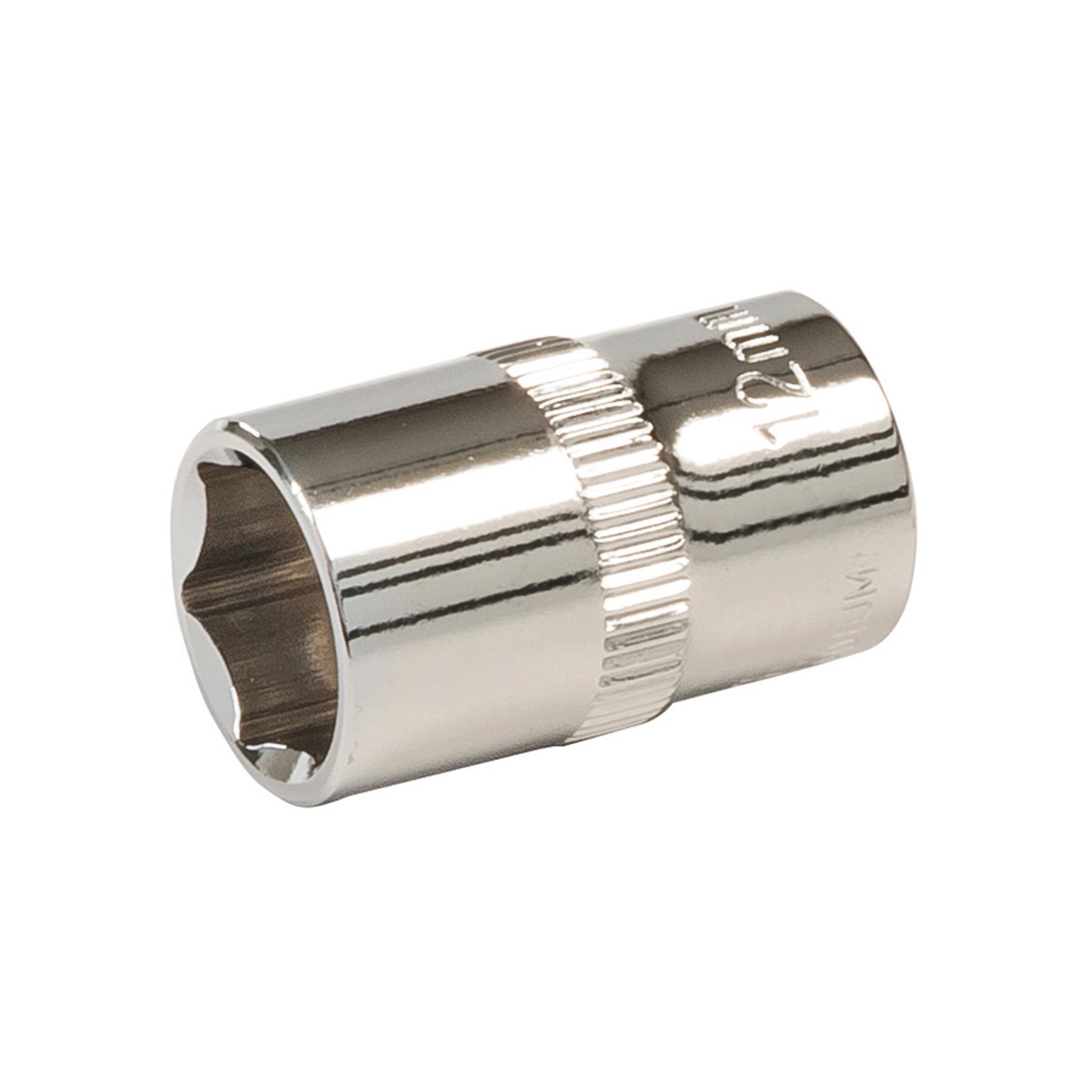 3/8" Drive Socket 6mm - 21mm Metric 6 Point Hex Chrome Vanadium Steel - Picture 17 of 42