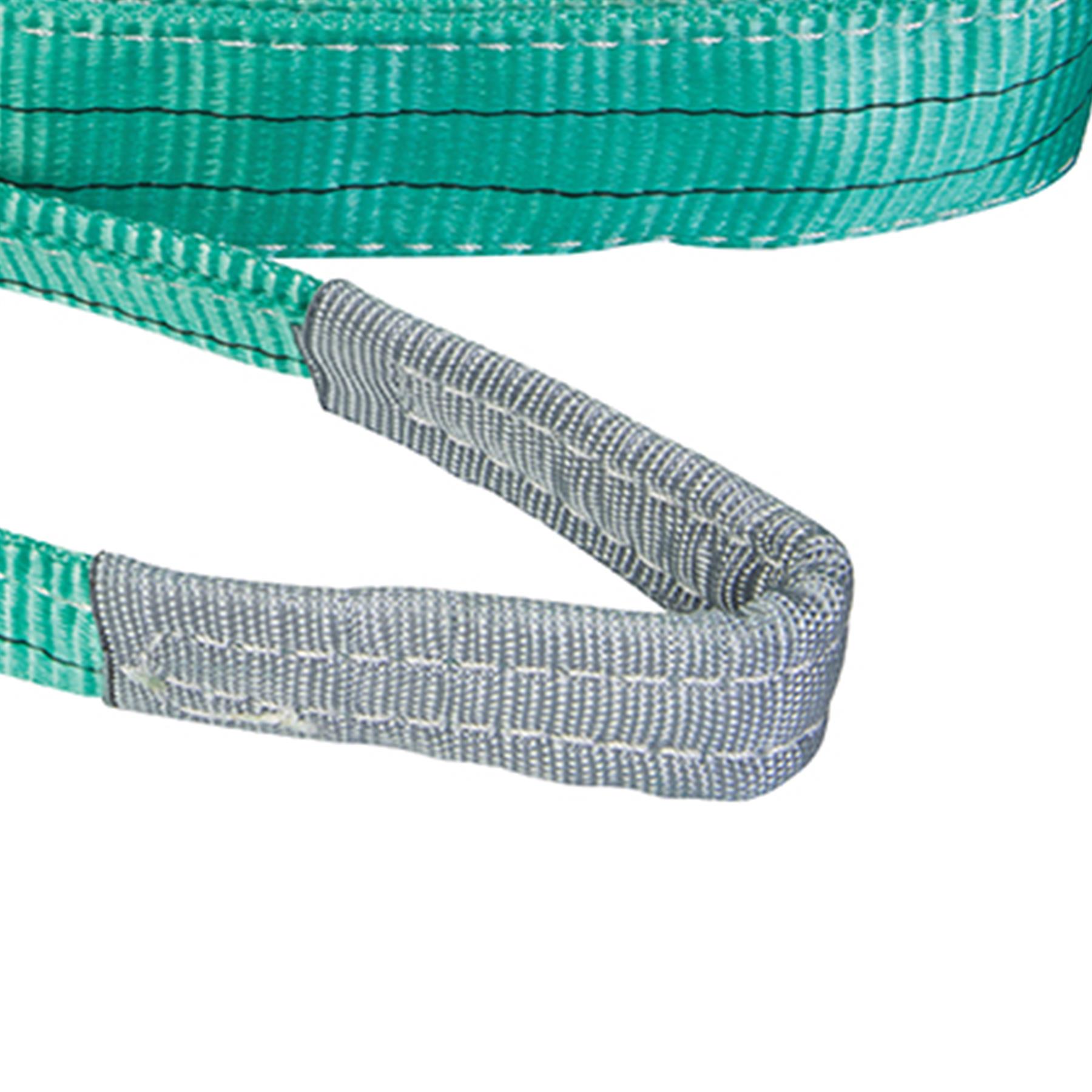 bing Lifting Sling Strap Strop 2 x 1 mtr x 2,000kg Duplex 60mm Handy