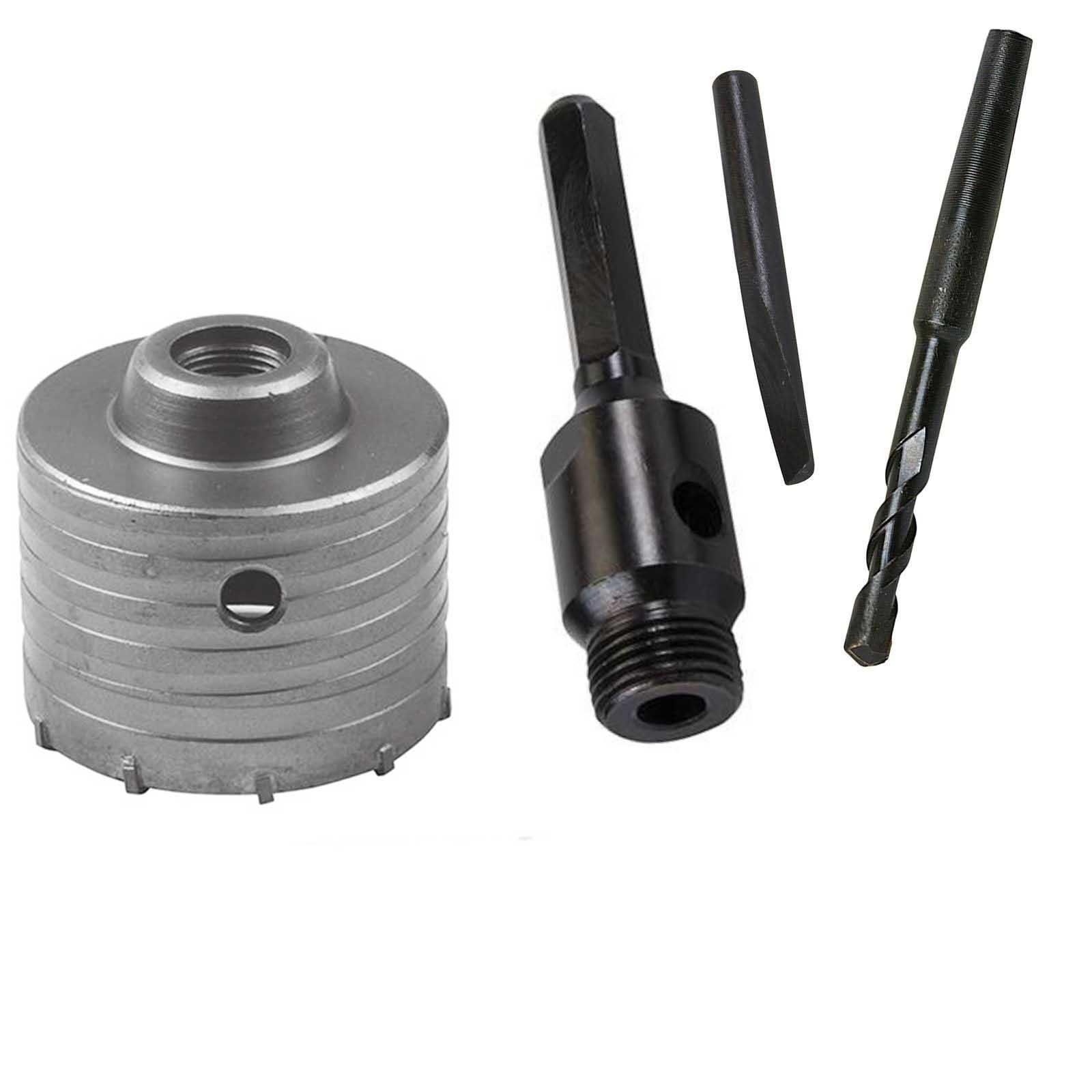 40-600mm TCT CORE DRILL SHANK TUNGSTEN MASONRY BRICK HOLE CUTTER SDS+ SDS PLUS - Picture 67 of 177