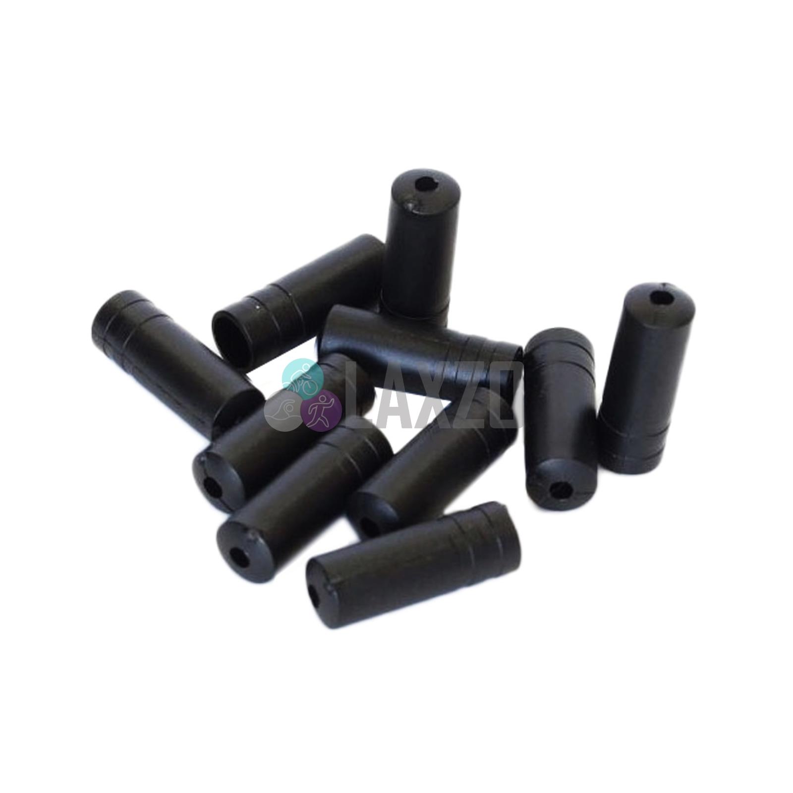 Transfil 10 x Black 5mm Self Locking Brake Ferrules For Bike Cycle