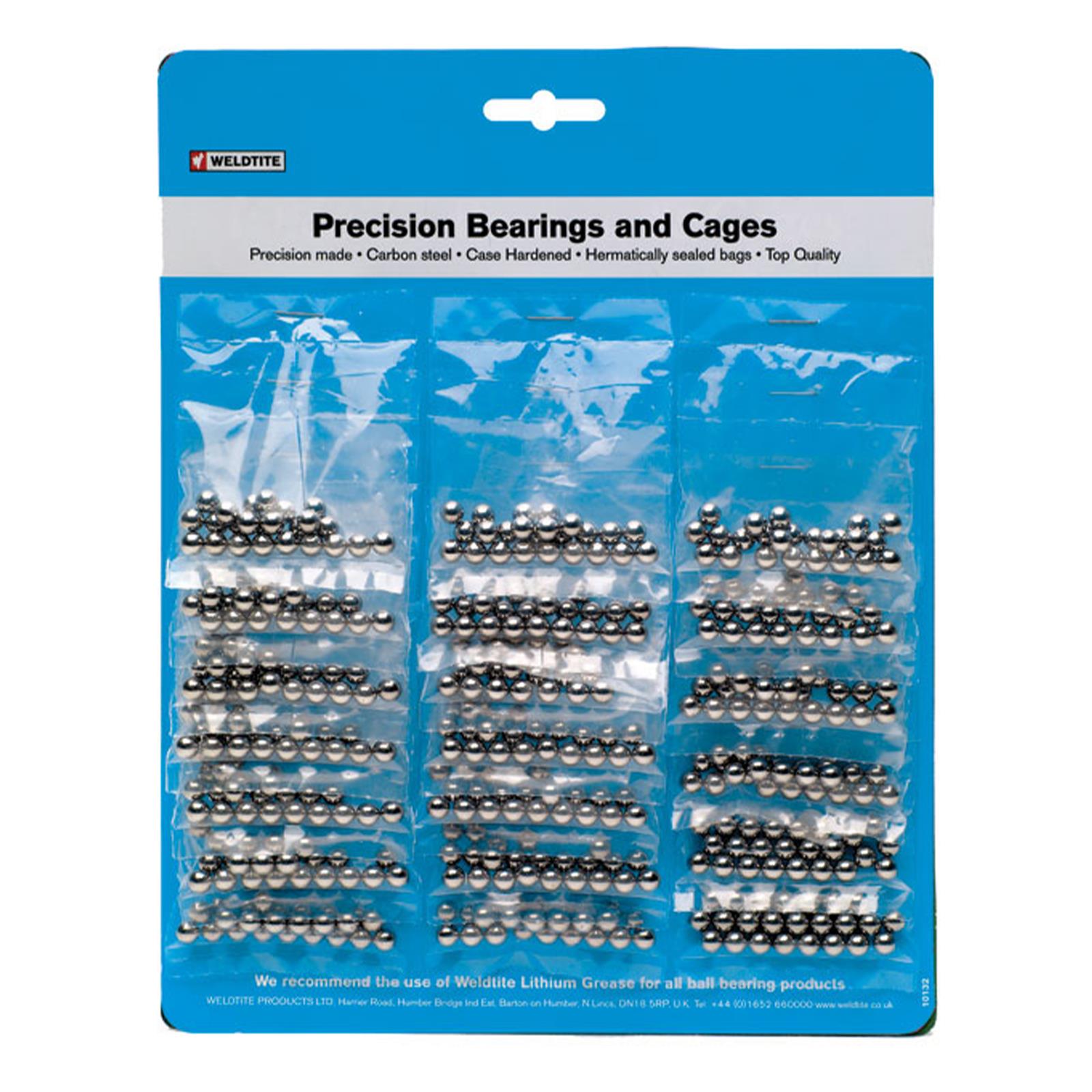 Weldtite Loose Ball Bearings 5/32" 3/16" 1/4" 7/32" Wheel Headset Bottom Bracket - Picture 5 of 20
