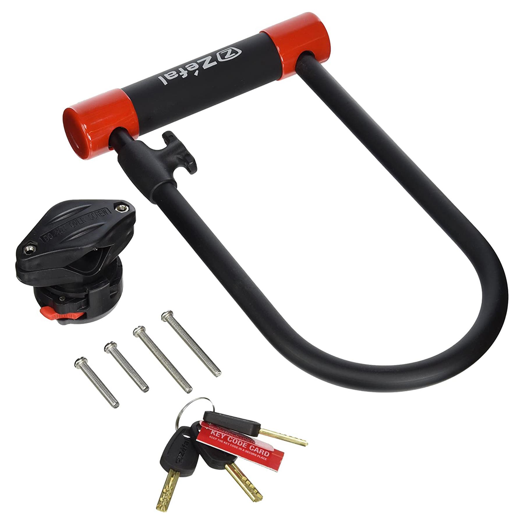 Bike Security Lock Zefal KTraz U13 Long DLock 292mm Sold Secure