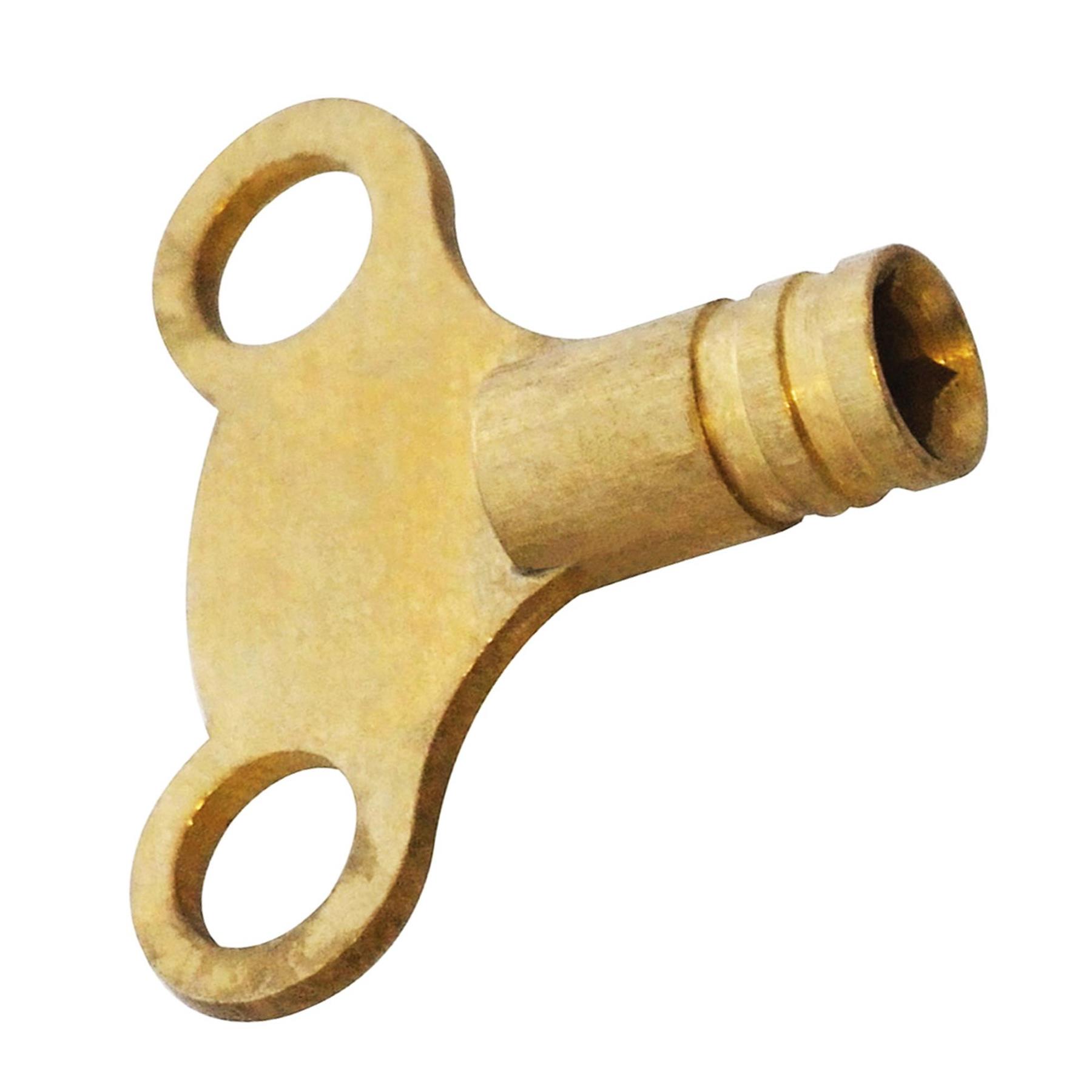 Radiator Plumbing Bleed Bleeding Keys Solid Brass for Venting Air Valve