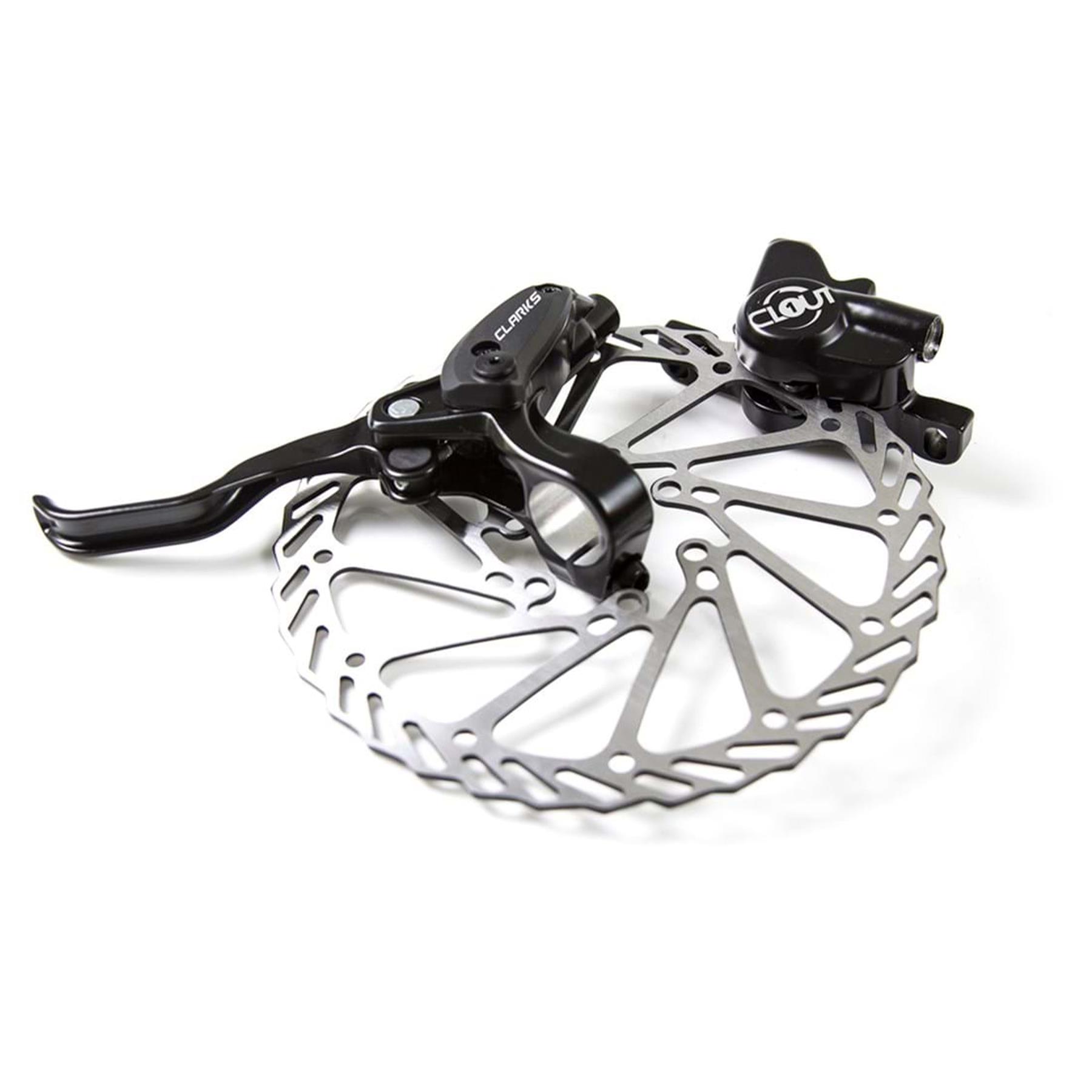 Clarks Clout1 MTB Hybrid Hydraulic Disc Brake Set Front & Rear 160mm - Picture 9 of 12