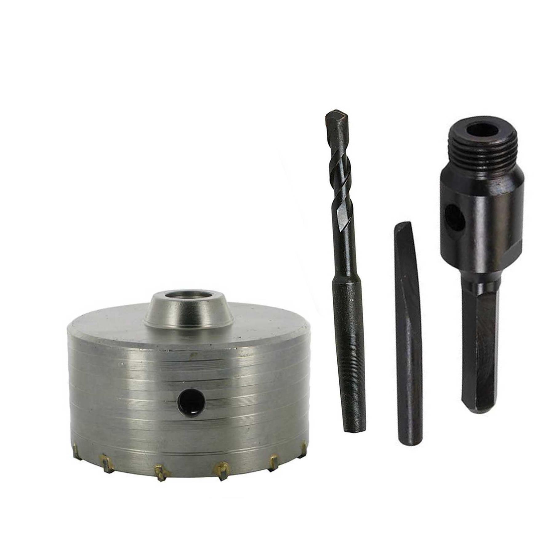 40-600mm TCT CORE DRILL SHANK TUNGSTEN MASONRY BRICK HOLE CUTTER SDS+ SDS PLUS - Picture 99 of 177