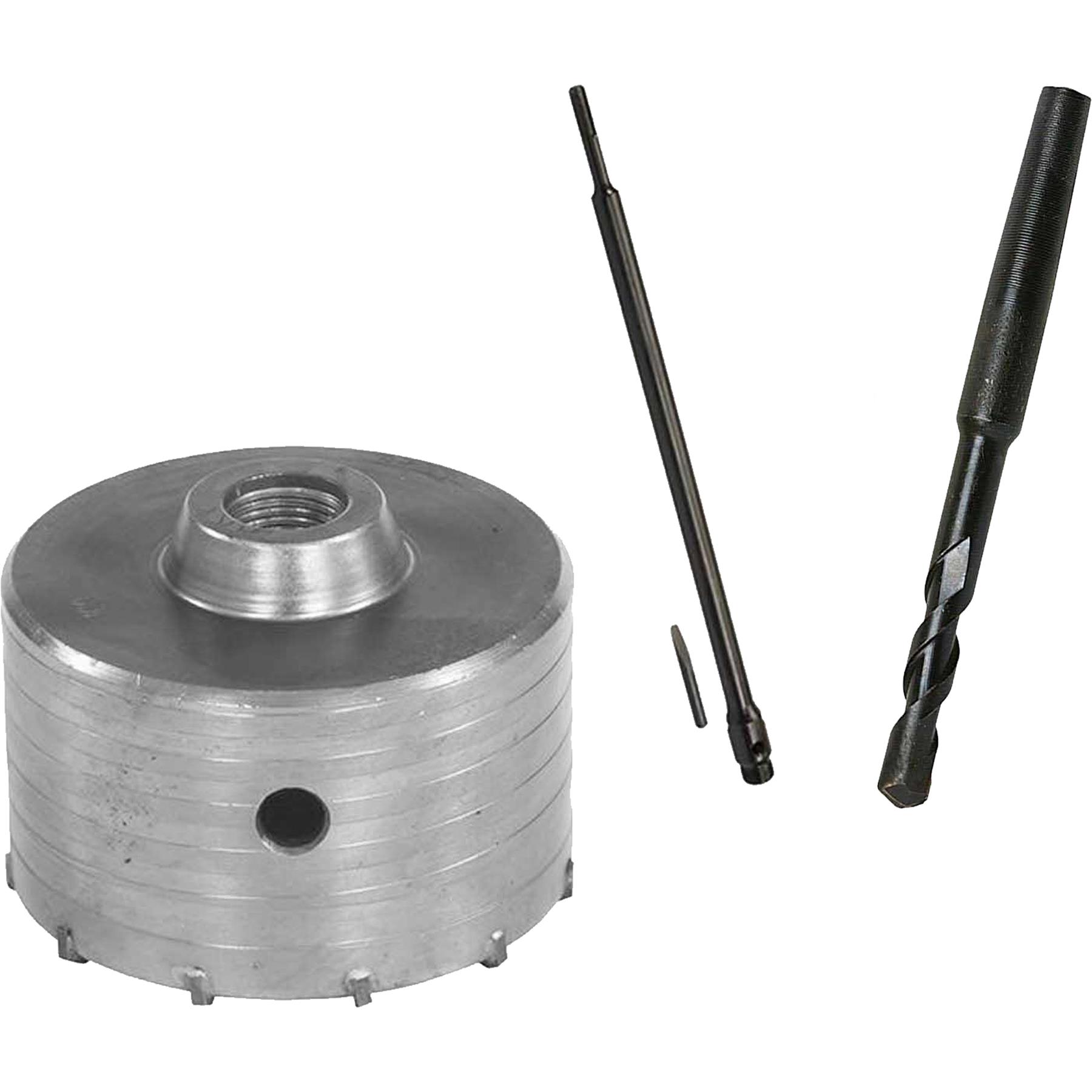 40-600mm TCT CORE DRILL SHANK TUNGSTEN MASONRY BRICK HOLE CUTTER SDS+ SDS PLUS - Picture 81 of 177