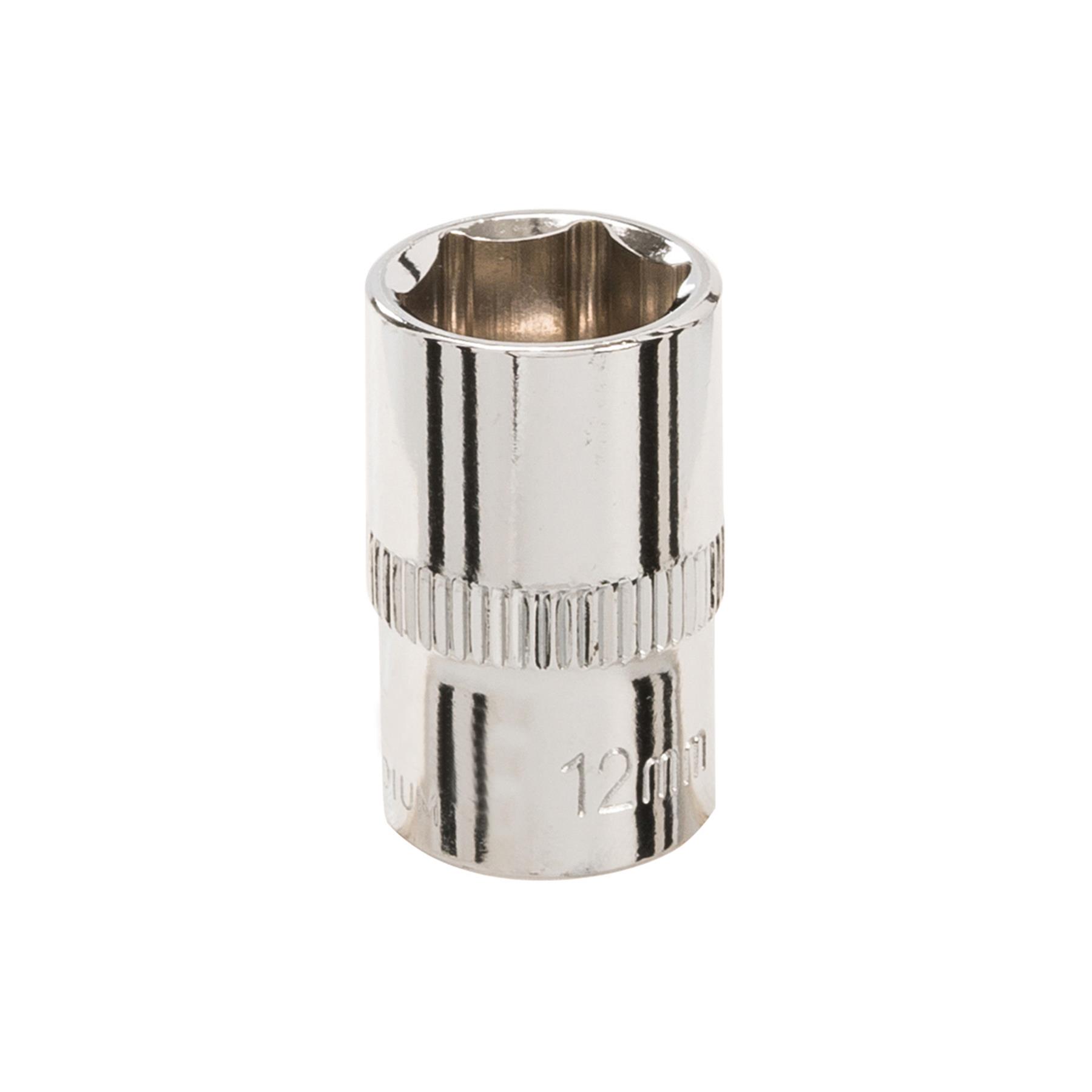 3/8" Drive Socket 6mm - 21mm Metric 6 Point Hex Chrome Vanadium Steel - Picture 18 of 42